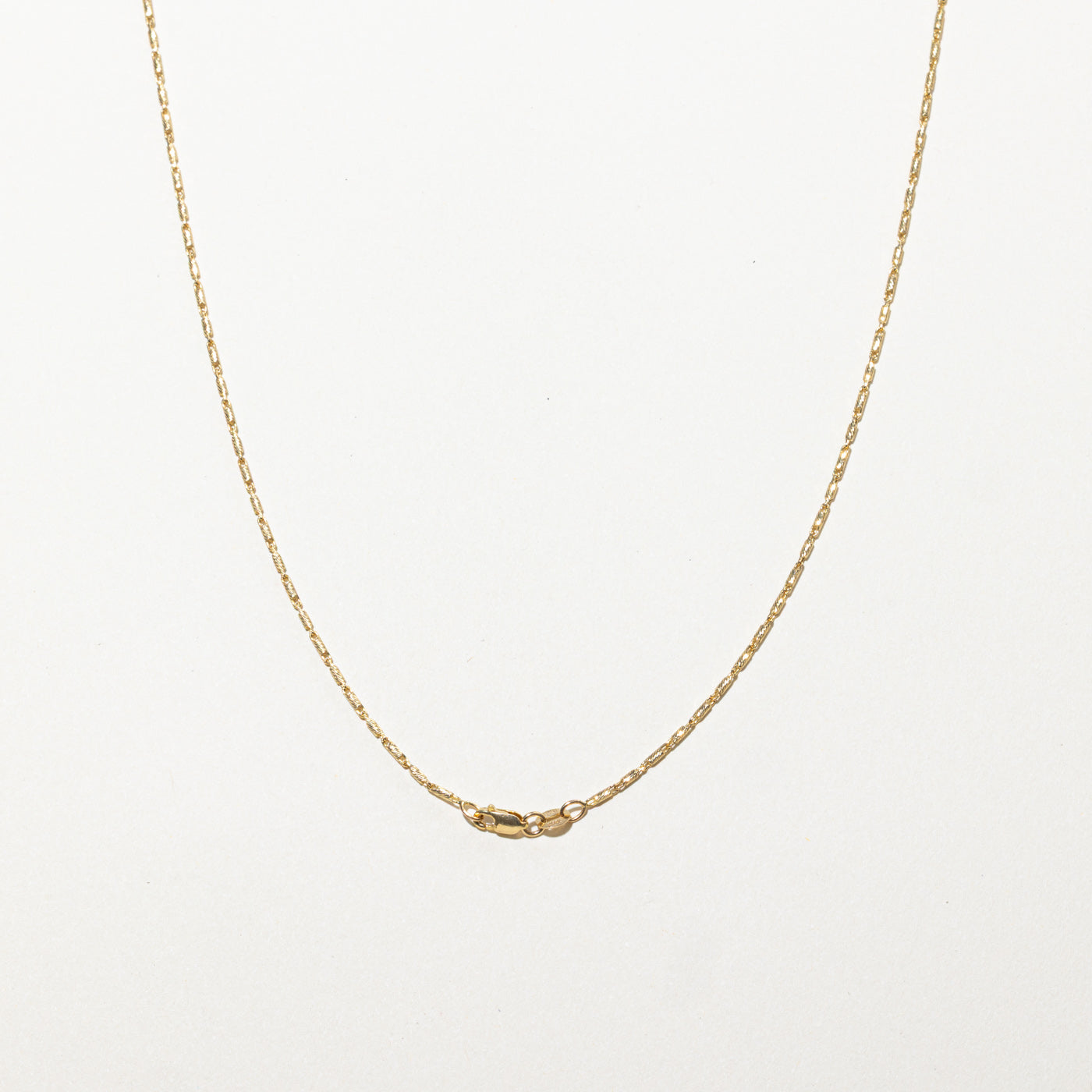 10k Yellow Gold Barleycorn Chain | 20"