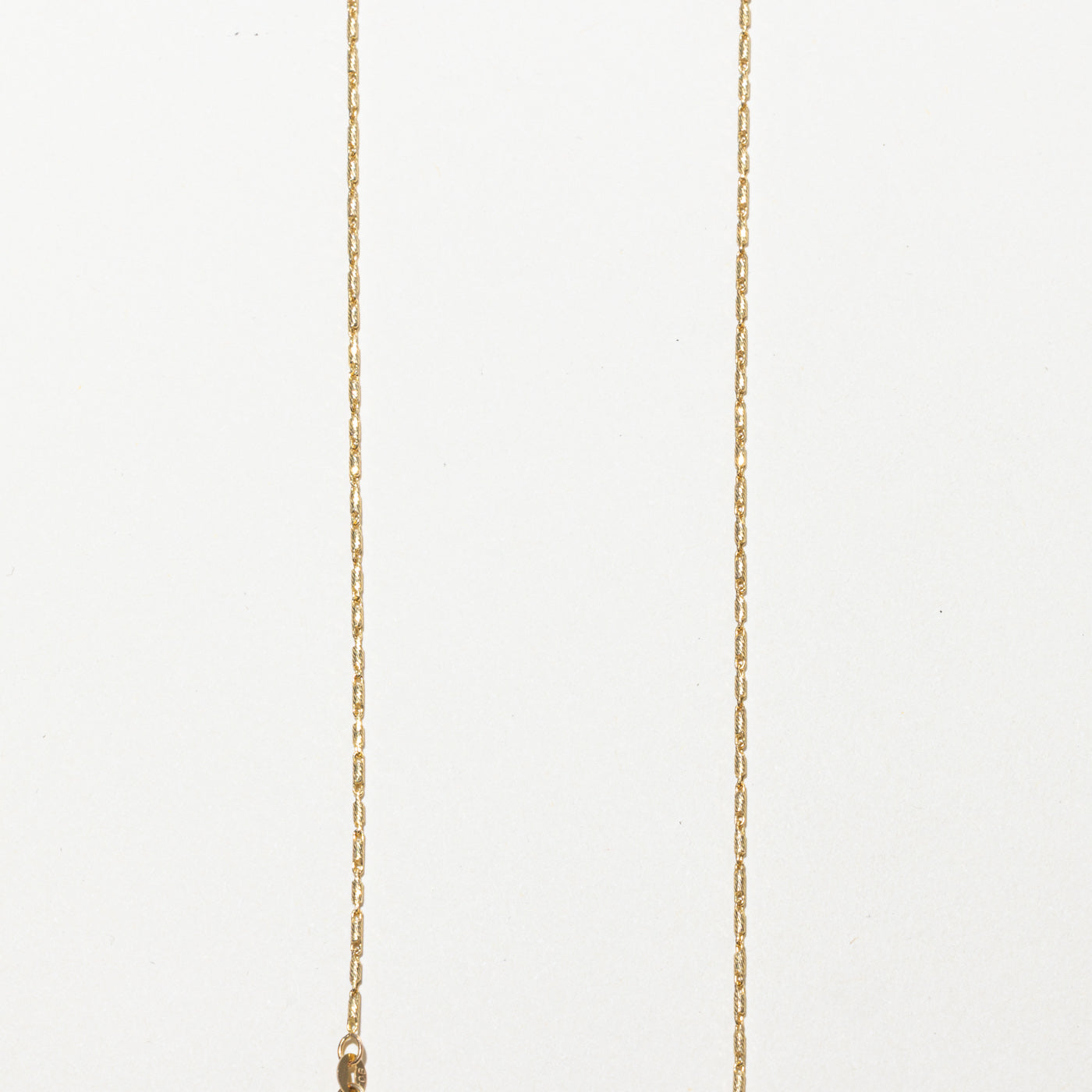 10k Yellow Gold Barleycorn Chain | 20"