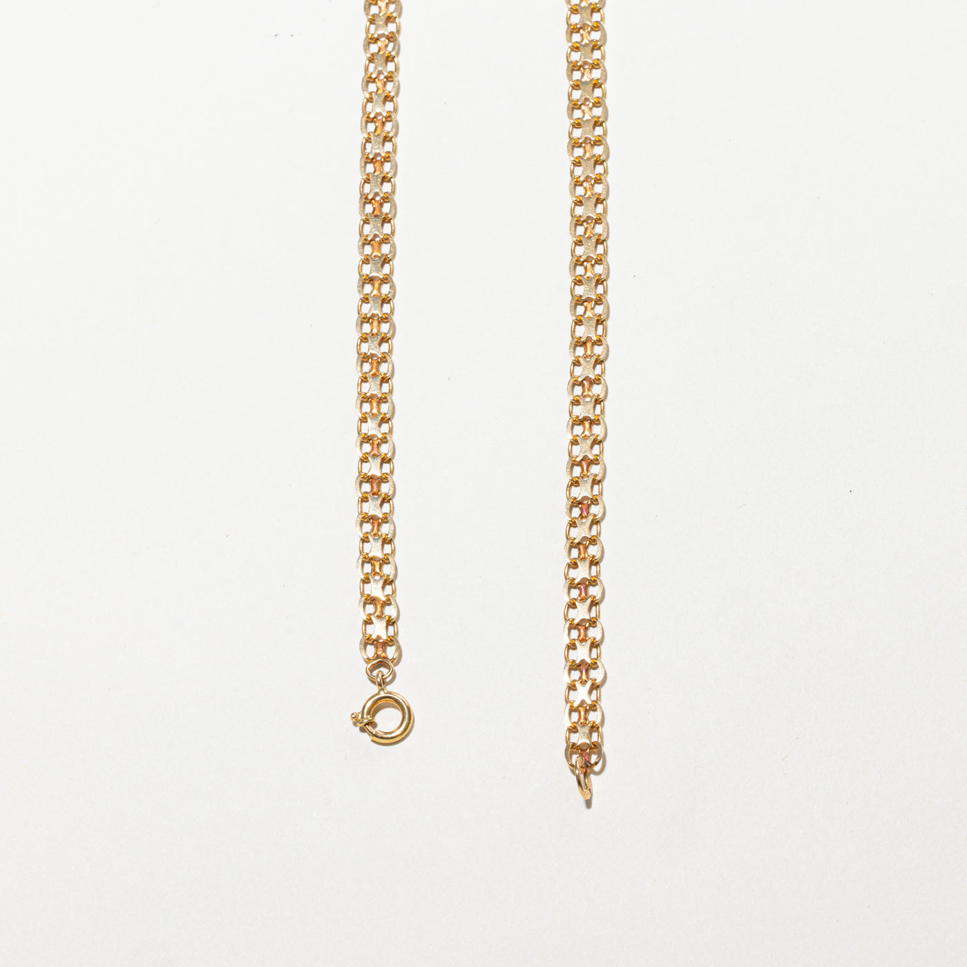 14k Yellow Gold Bismarck Chain | 17"