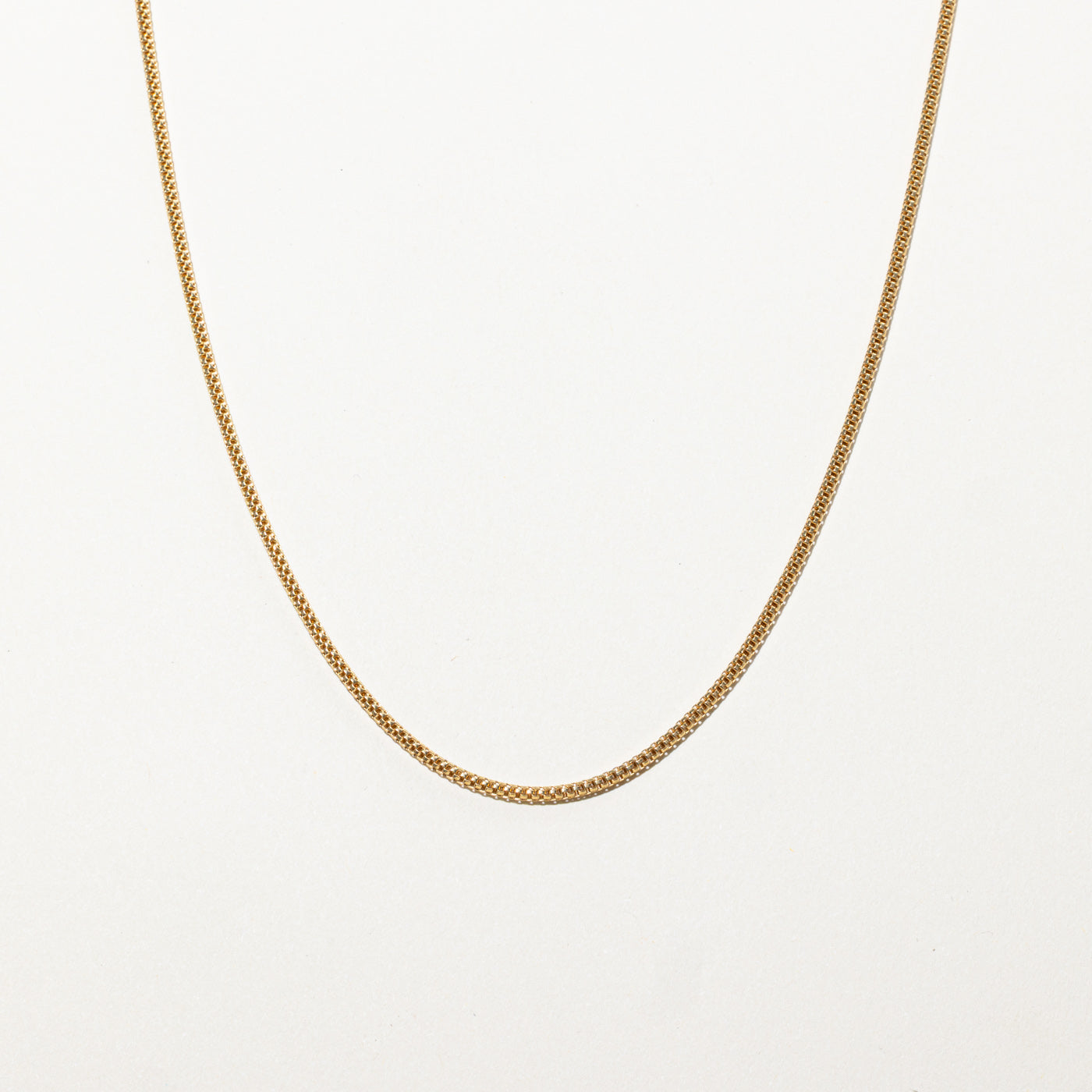 Chaîne Franco en or jaune 18 carats | 48 cm