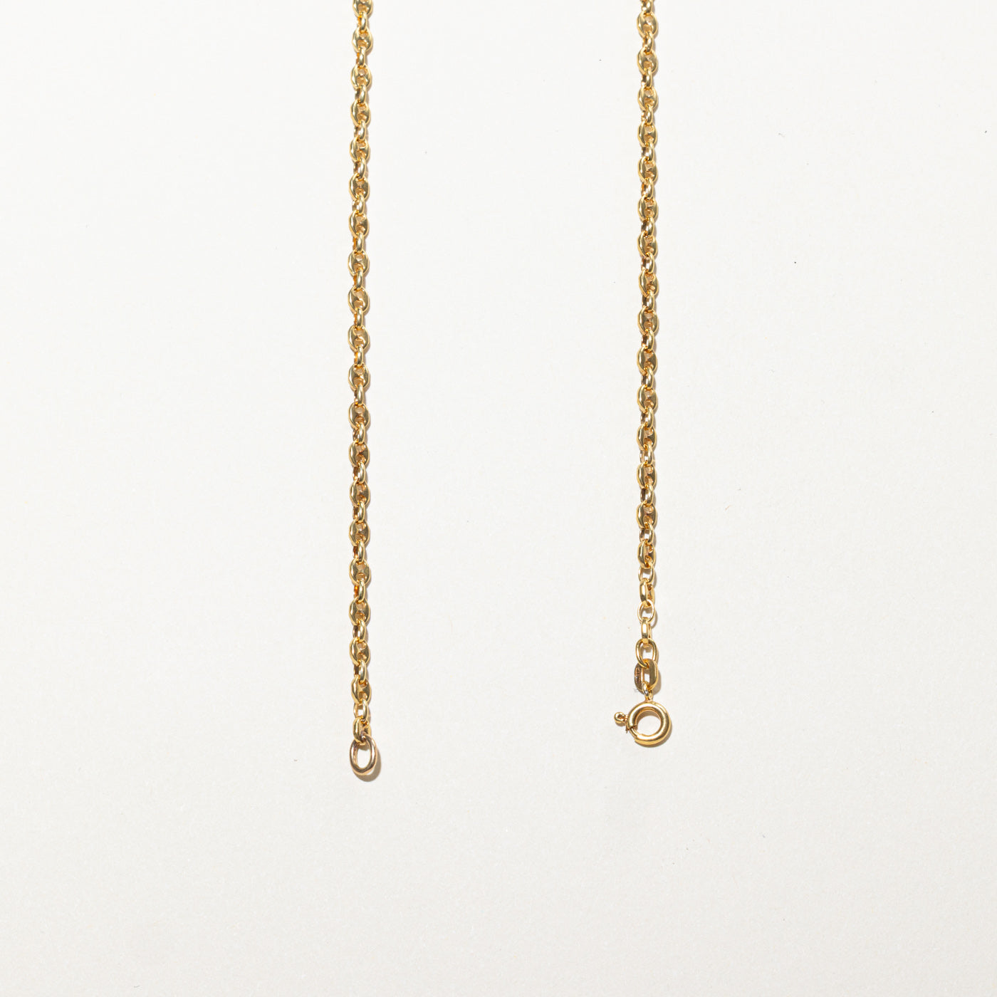 18k Yellow Gold Cable Link Chain | 21"