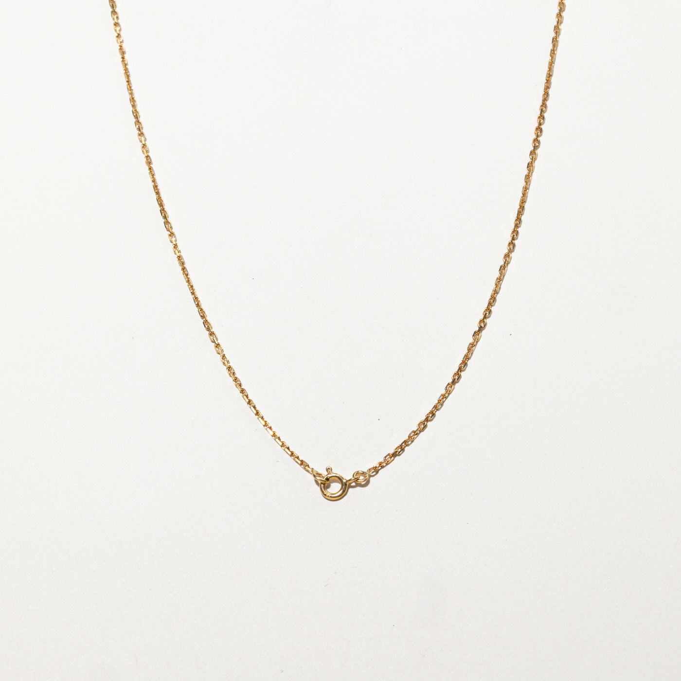 Collier pendentif Terrier en or jaune 18 carats | 40,6 cm