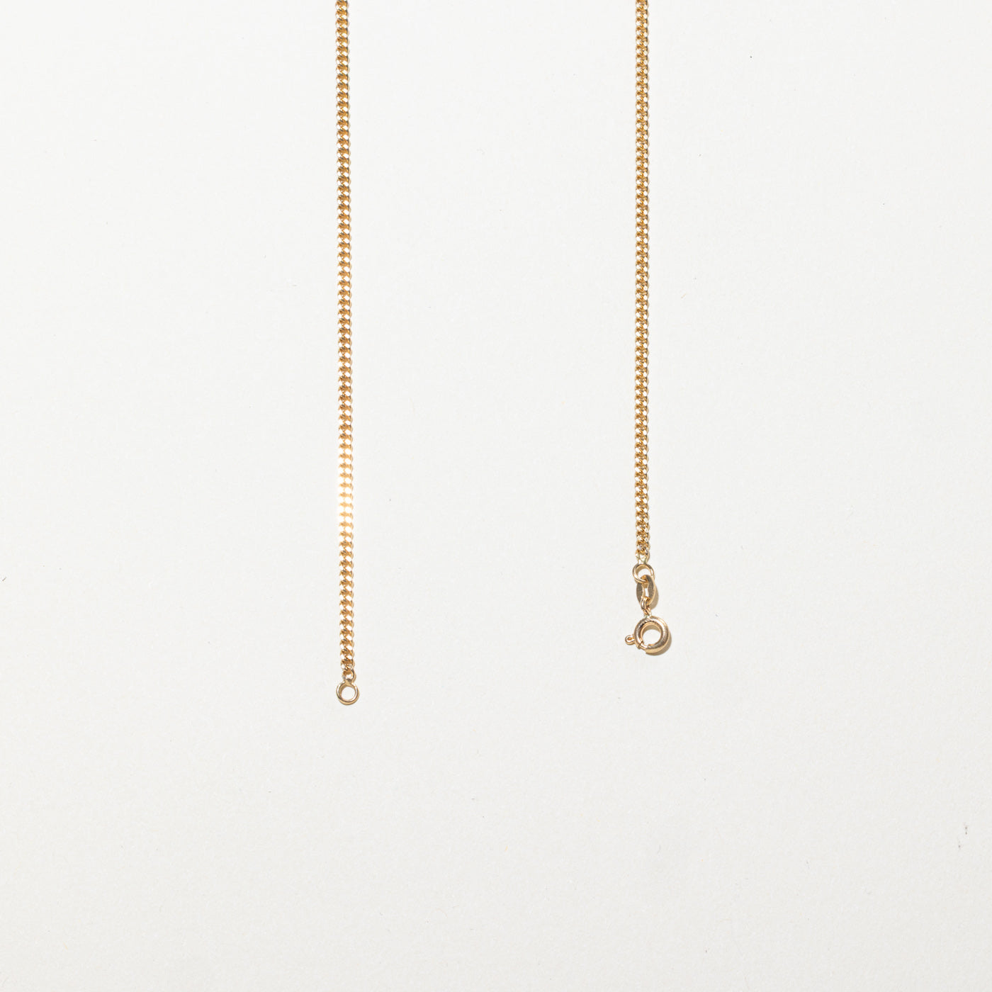 10k Yellow Gold Curb Link Chain | 29"