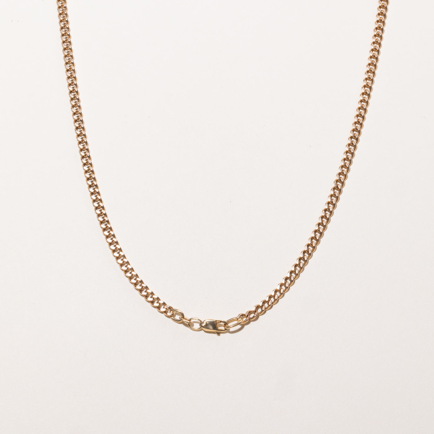 10k Yellow Gold Cuban Link Chain | 20"