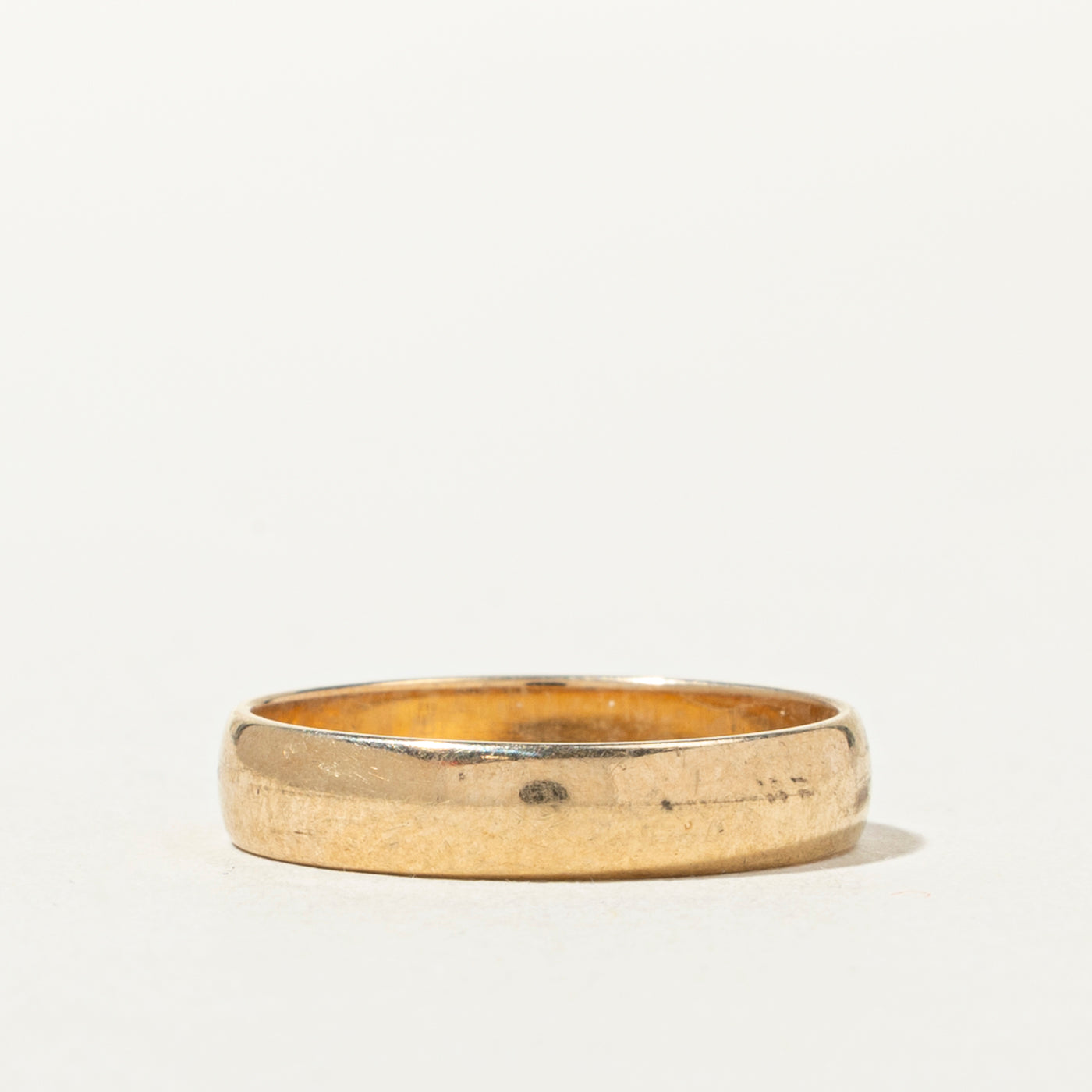 14k Yellow Gold Plain Band | 3mm | SZ 6