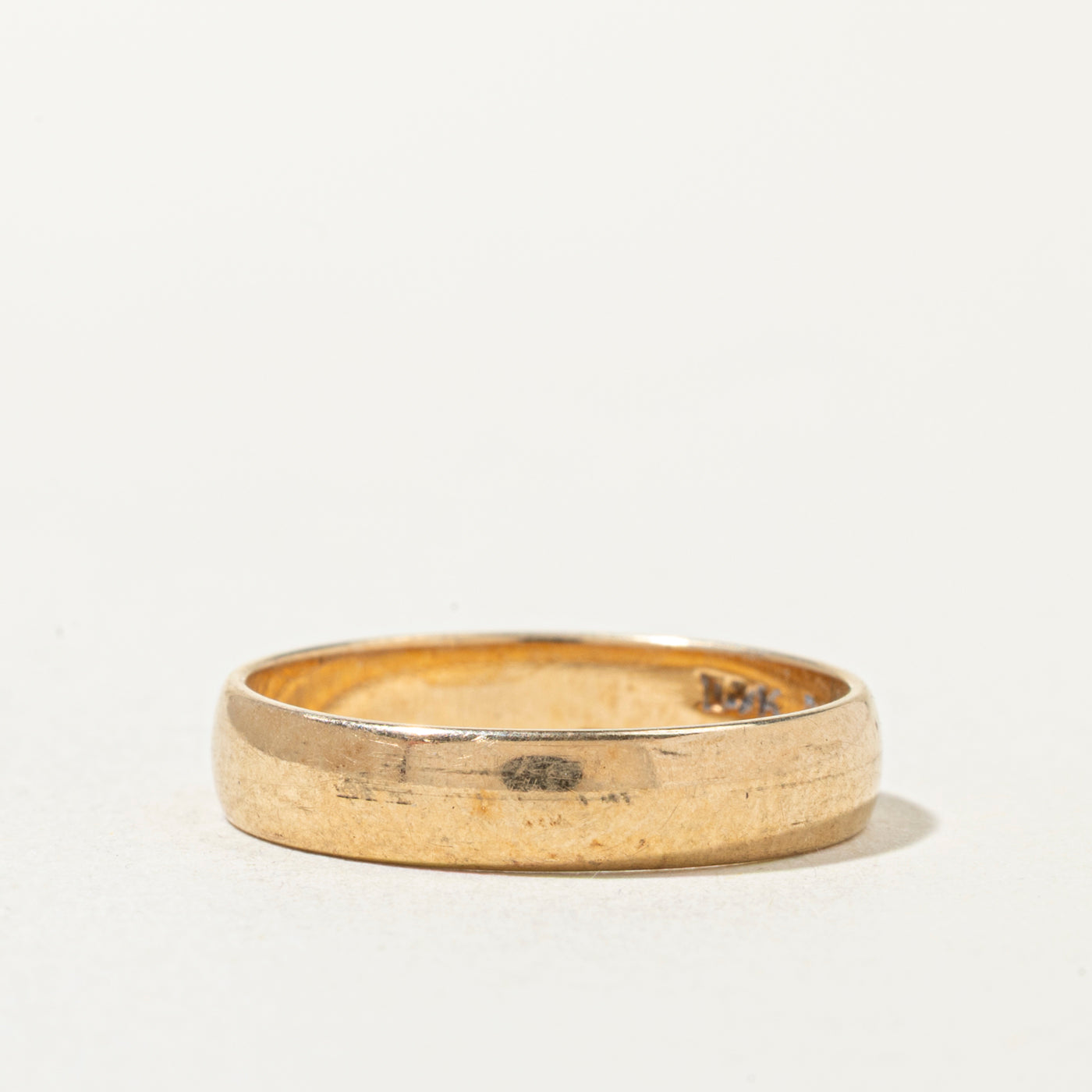 14k Yellow Gold Plain Band | 3mm | SZ 6