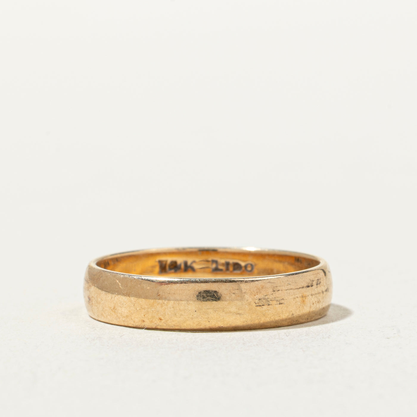 14k Yellow Gold Plain Band | 3mm | SZ 6