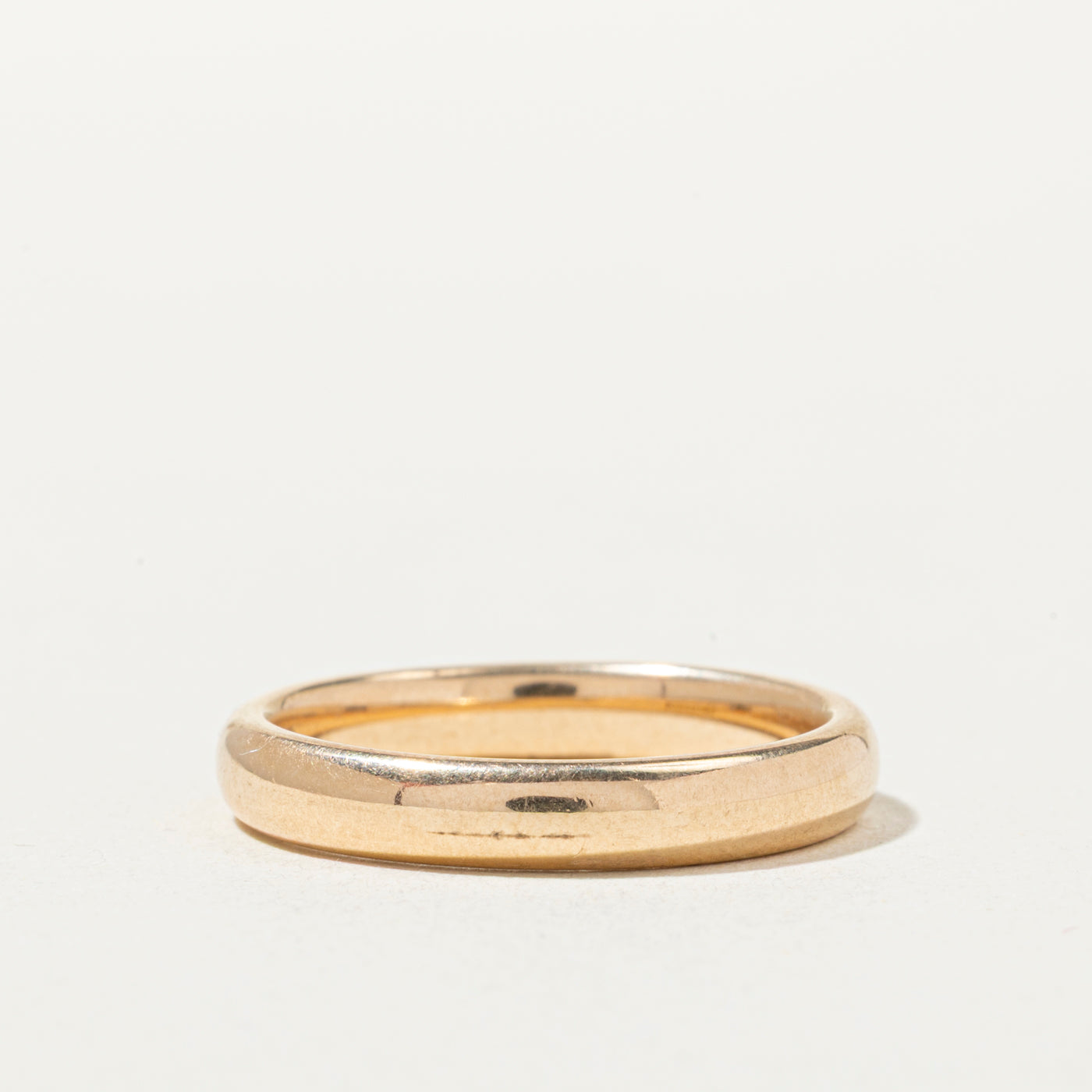 14k Yellow Gold Plain Band | 3mm | SZ 6.75
