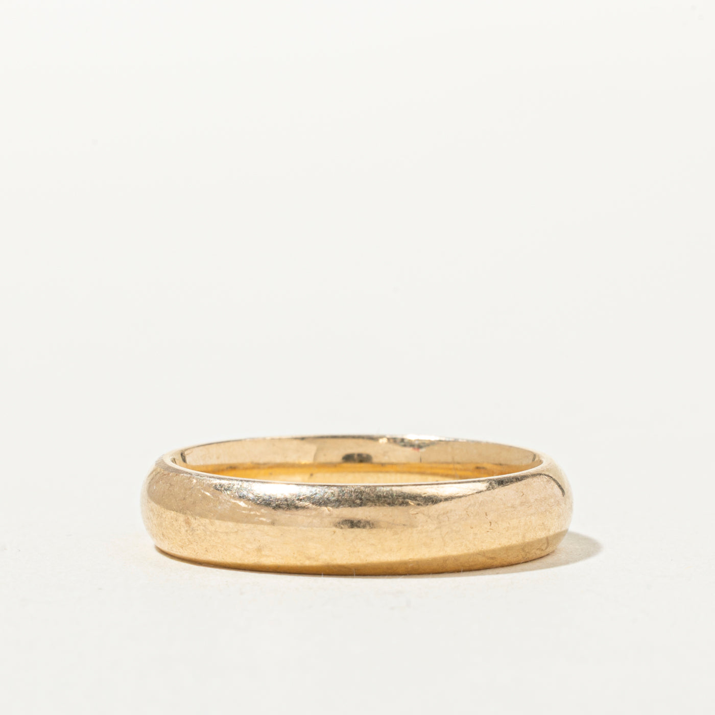 14k Yellow Gold Plain Band | 5mm | SZ 10