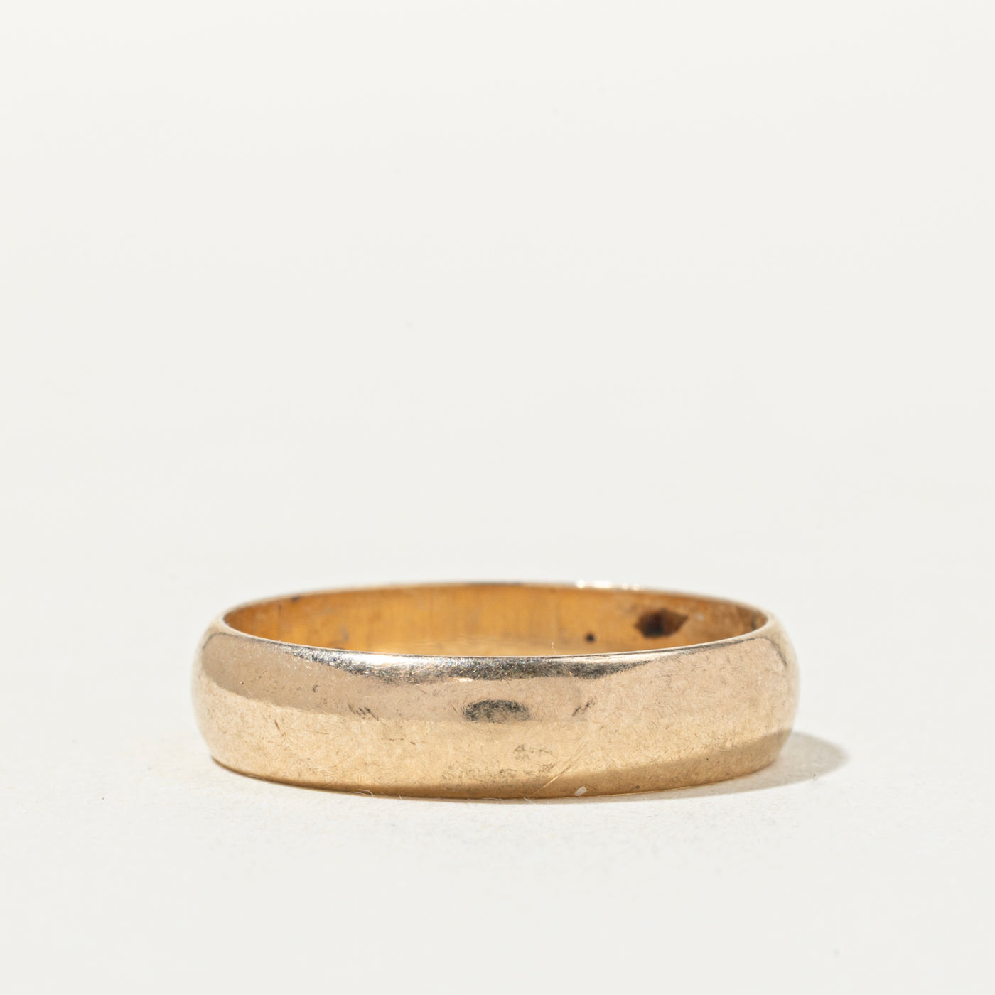 10k Yellow Gold Plain Band | 5mm | SZ 9.25