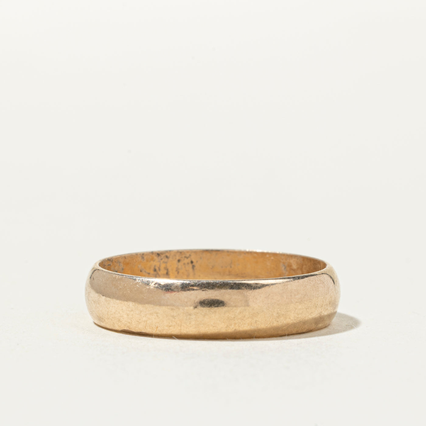 10k Yellow Gold Plain Band | 5mm | SZ 9.25