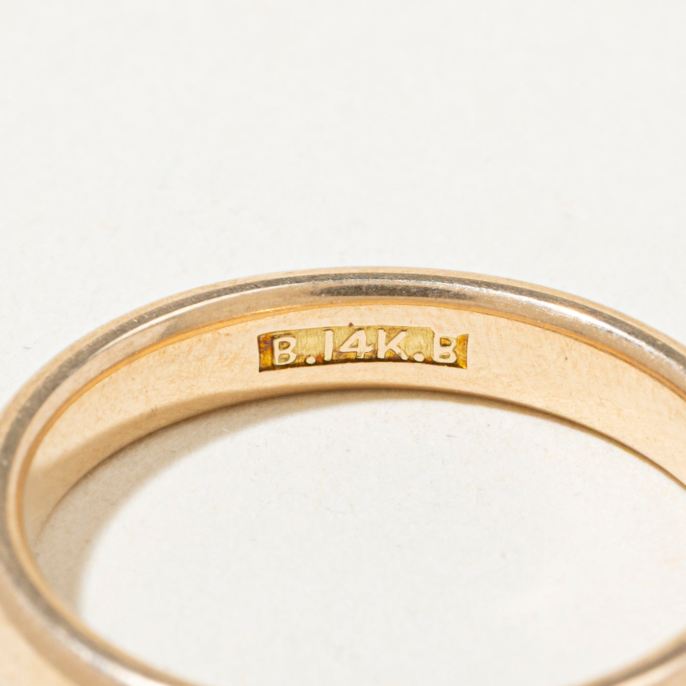 14k Yellow Gold Plain Band | 3mm | SZ 6.75
