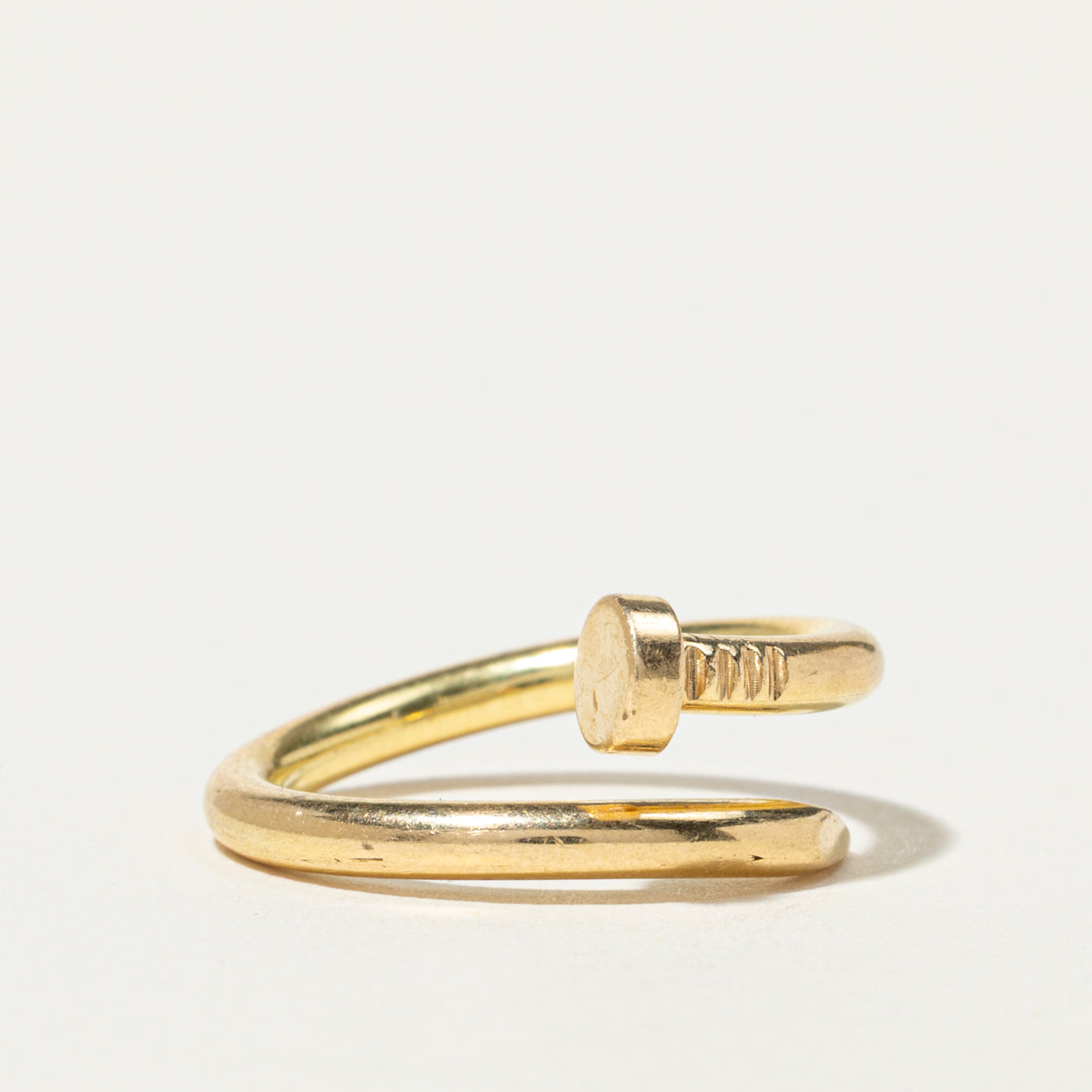 18k Nail Wrap Ring | 2.5mm | SZ 6.25