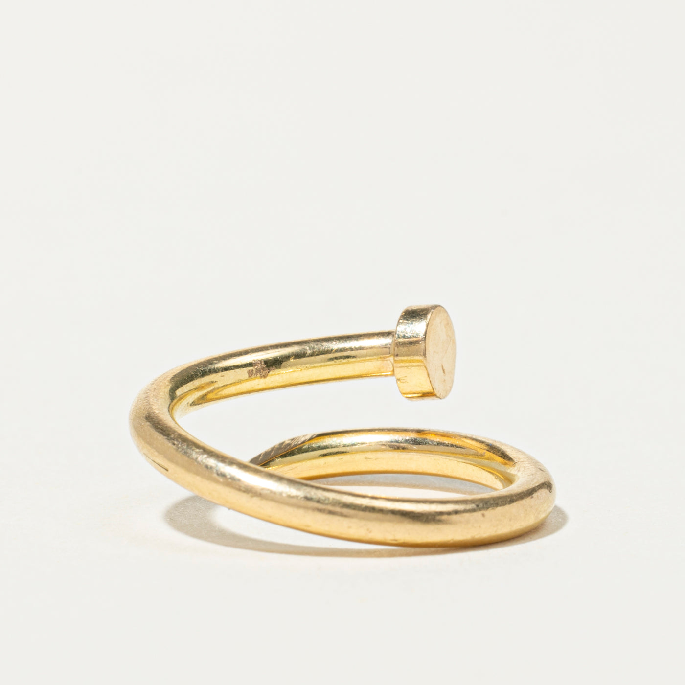 18k Nail Wrap Ring | 2.5mm | SZ 6.25