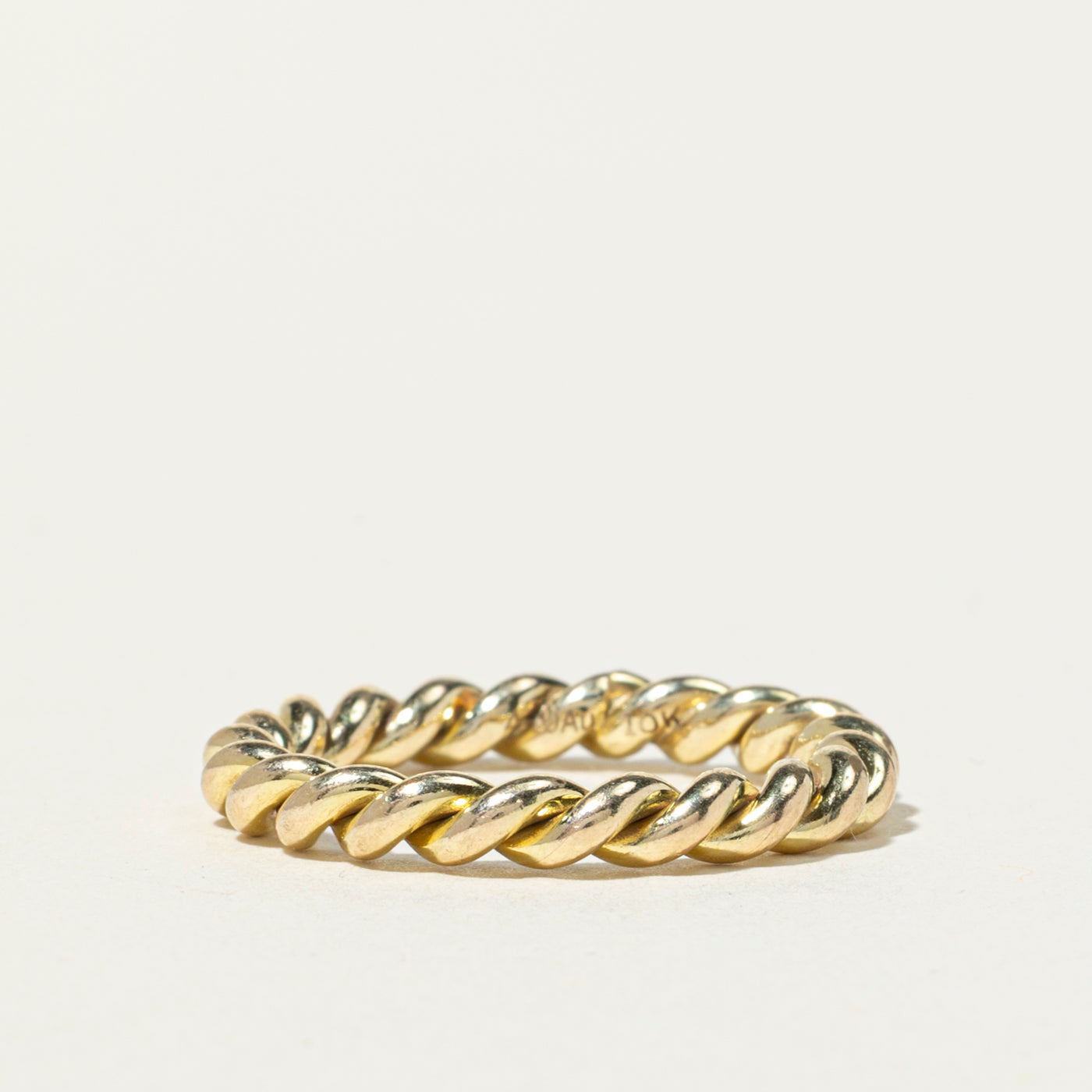 Rope Twisted Band | 3mm | SZ 7