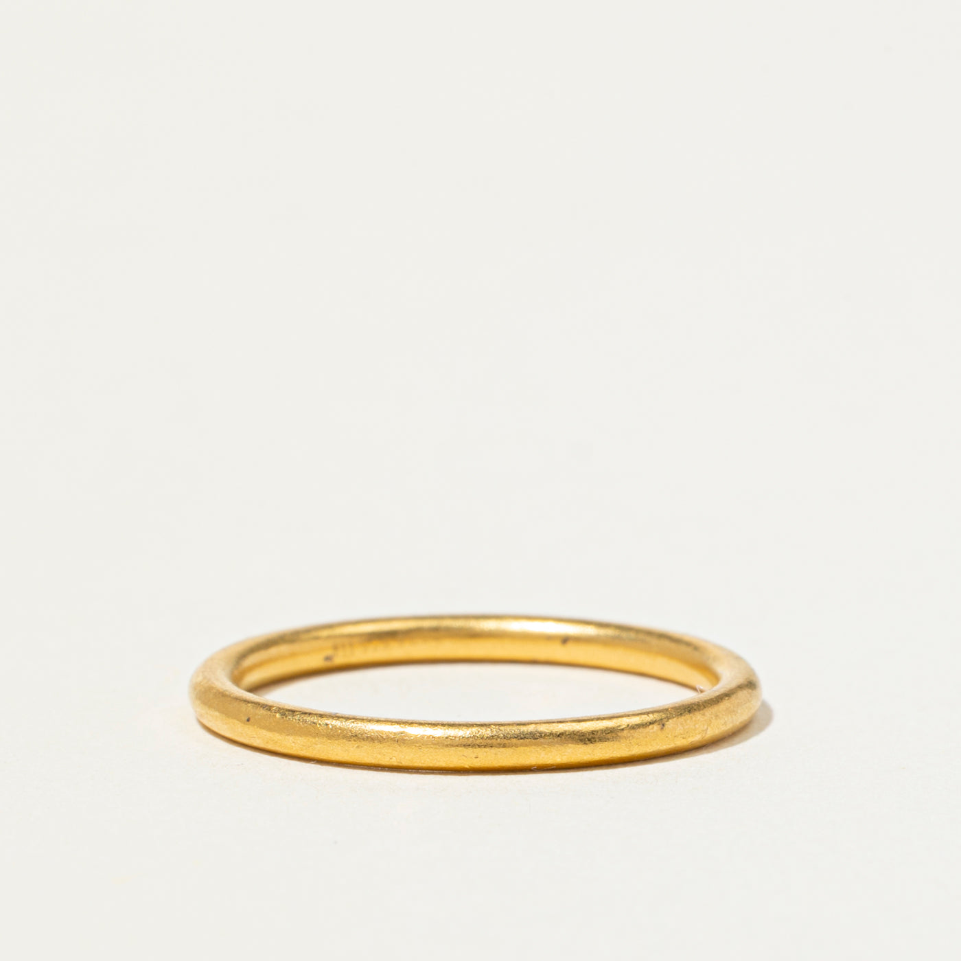 24k Thin Stacking Band | 2mm | SZ 7.75