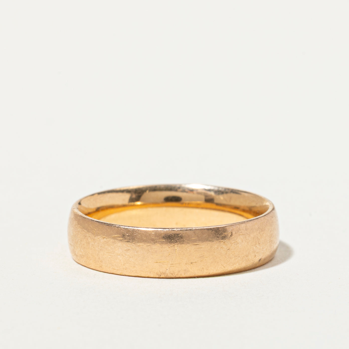 18k Yellow Gold Plain Band | 5mm | SZ 7.5