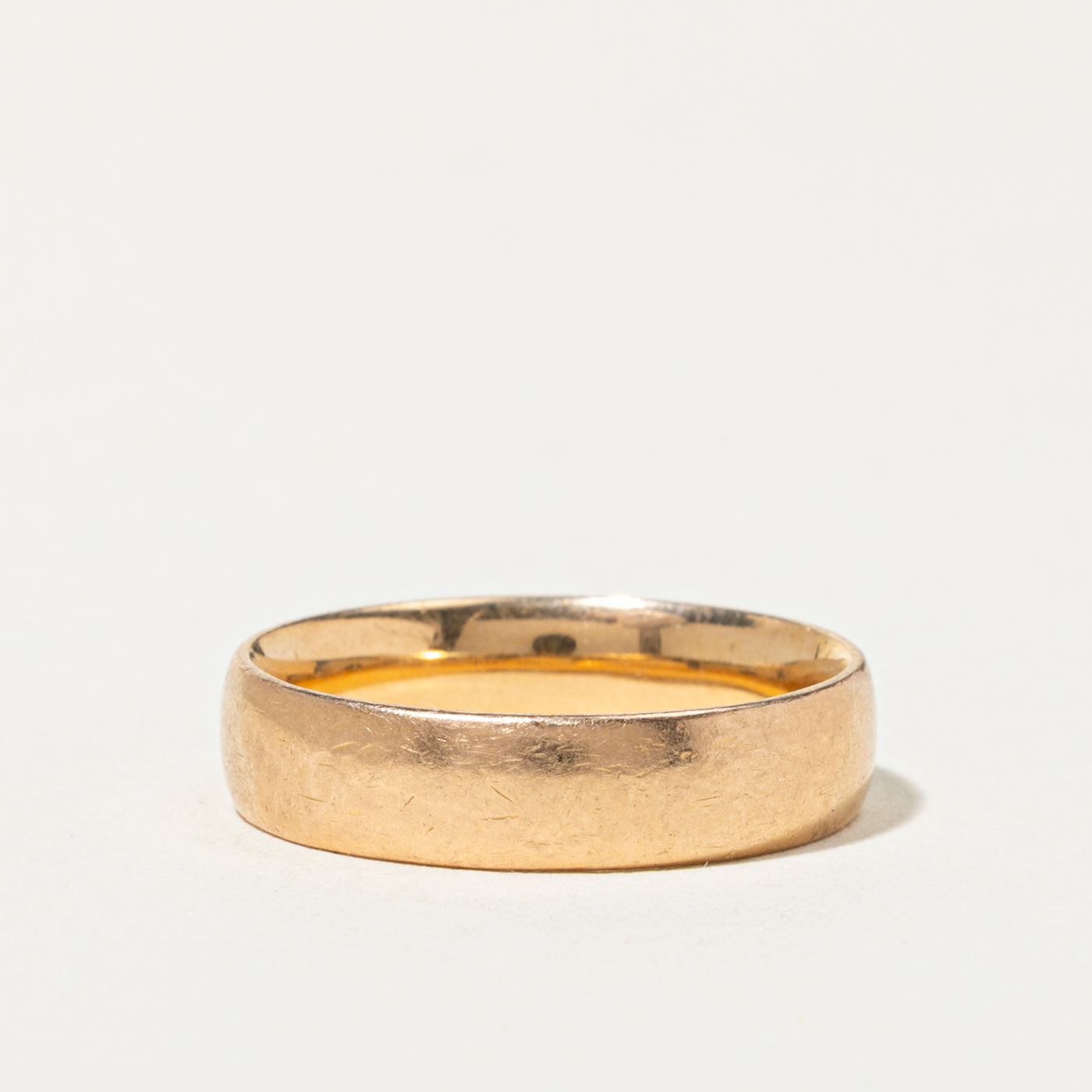18k Yellow Gold Plain Band | 5mm | SZ 7.5