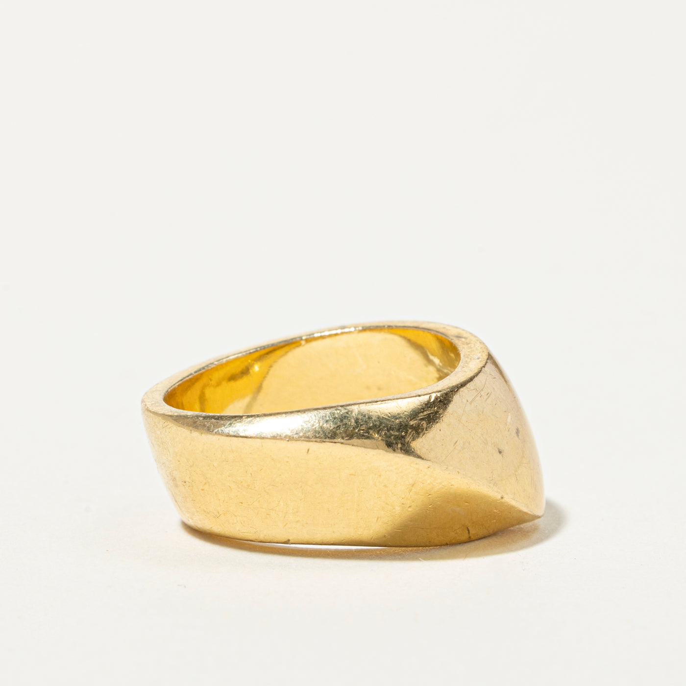 18k Wide Abstract Band | SZ 6