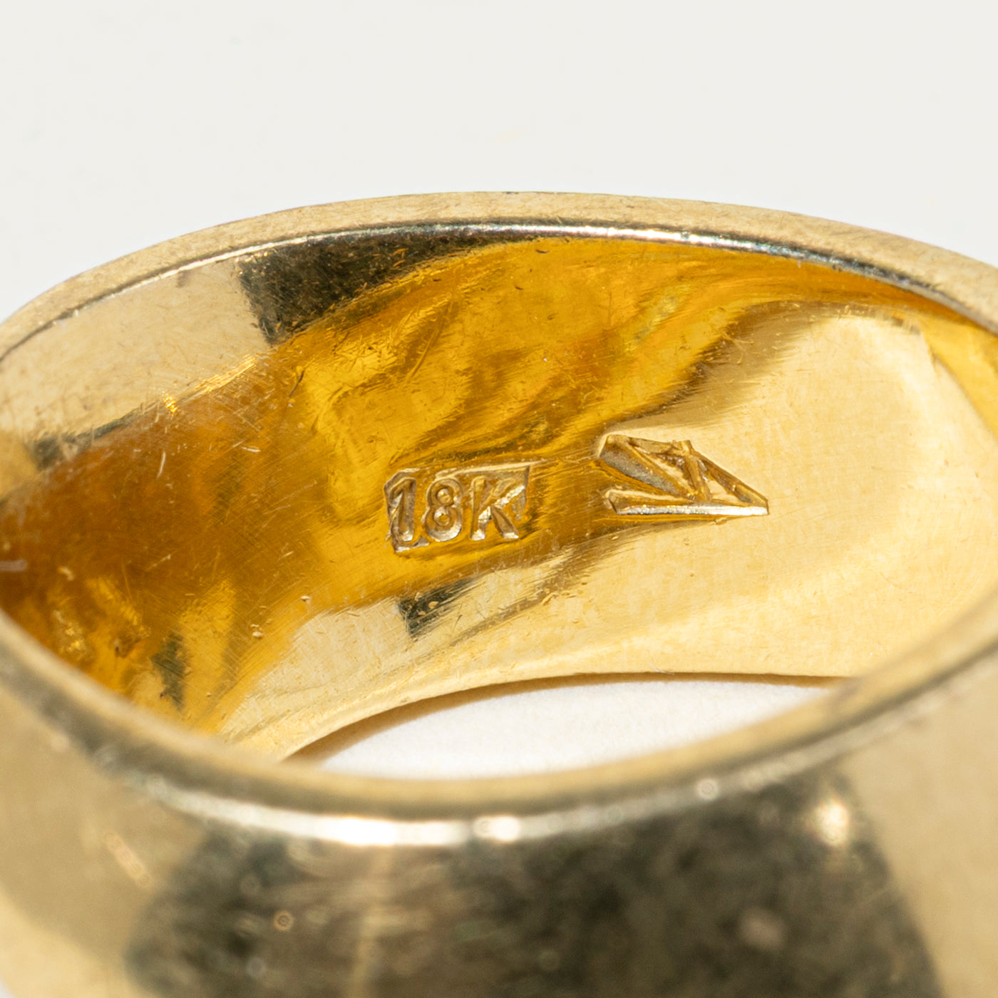 18k Wide Abstract Band | SZ 6