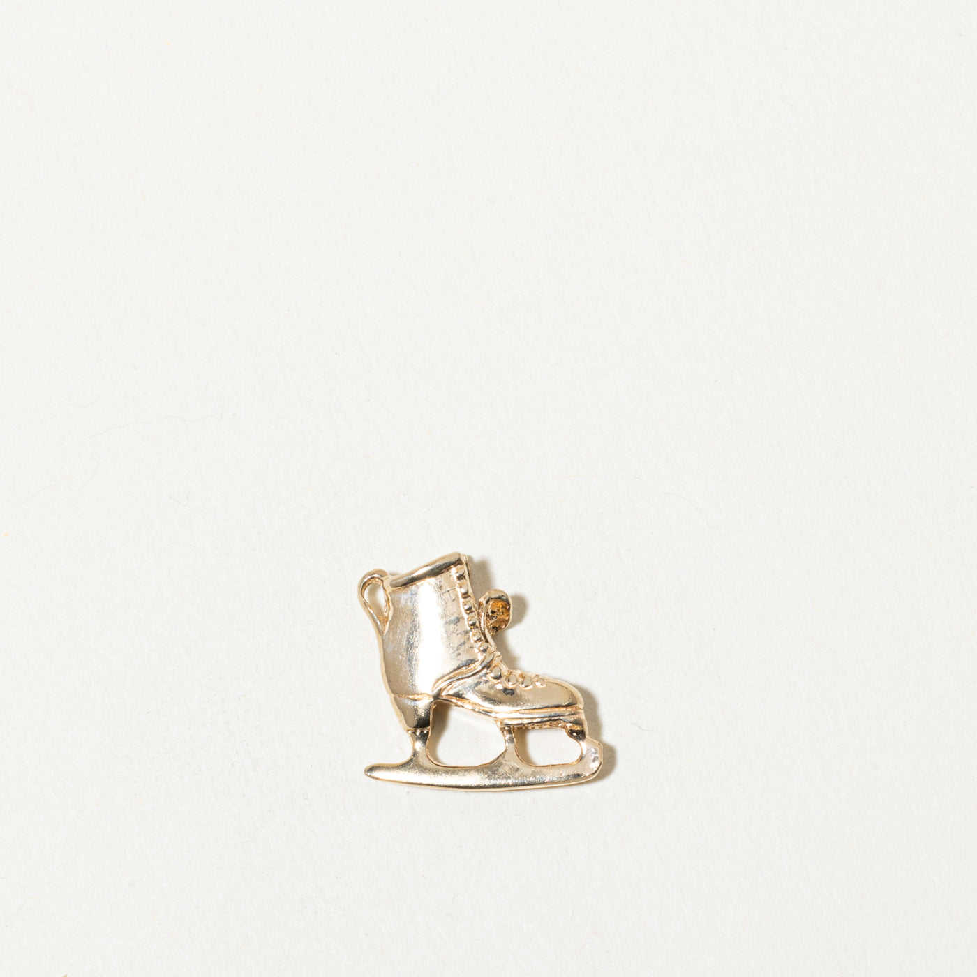 14k Ice Skate Charm