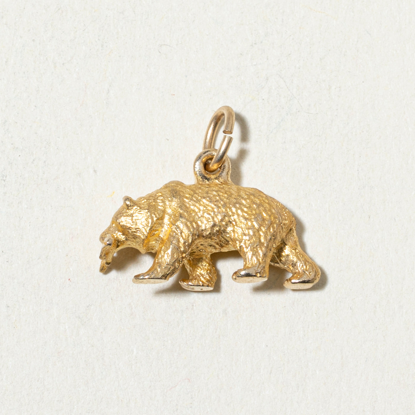 14k Bear Charm