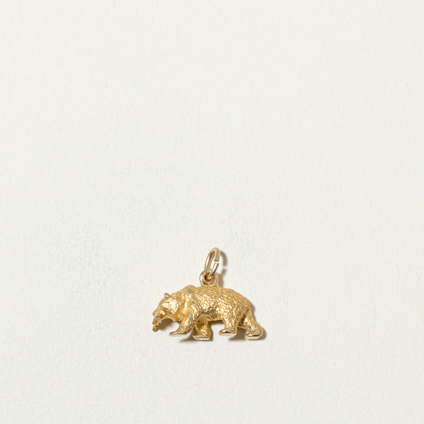 14k Bear Charm