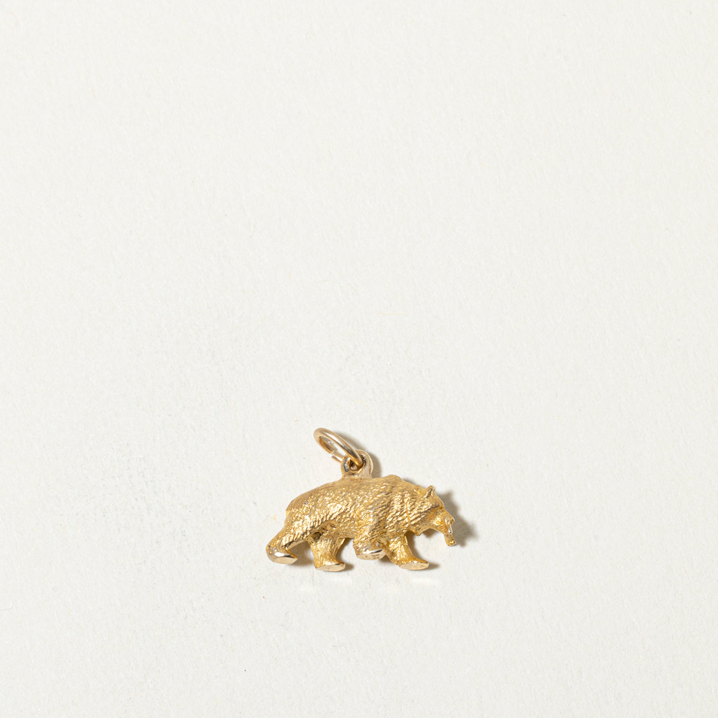 14k Bear Charm