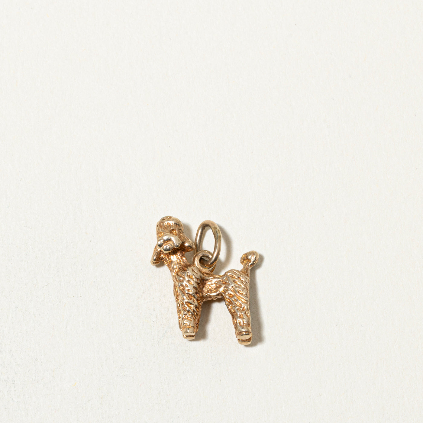 10k Poodle Dog Charm