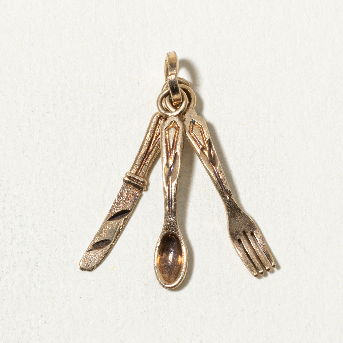 10k Cutlery Charm