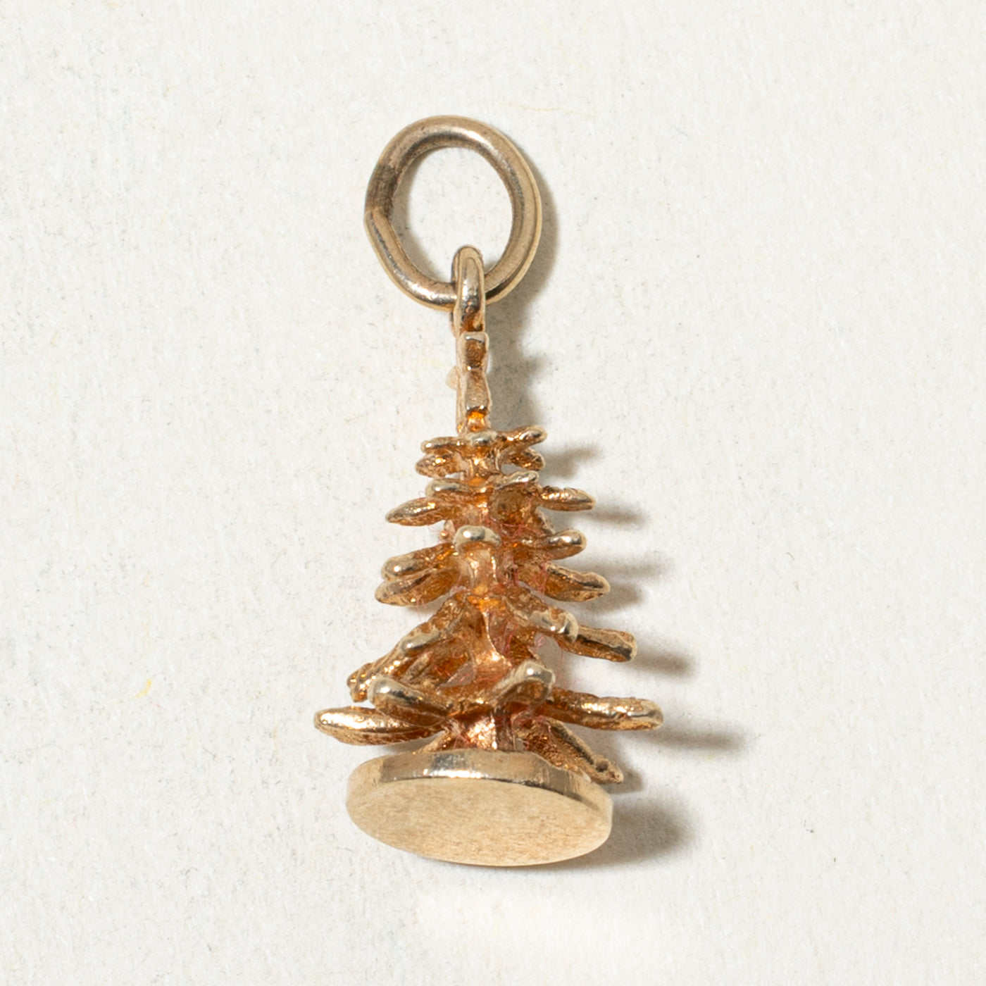 10k Pine Tree Charm