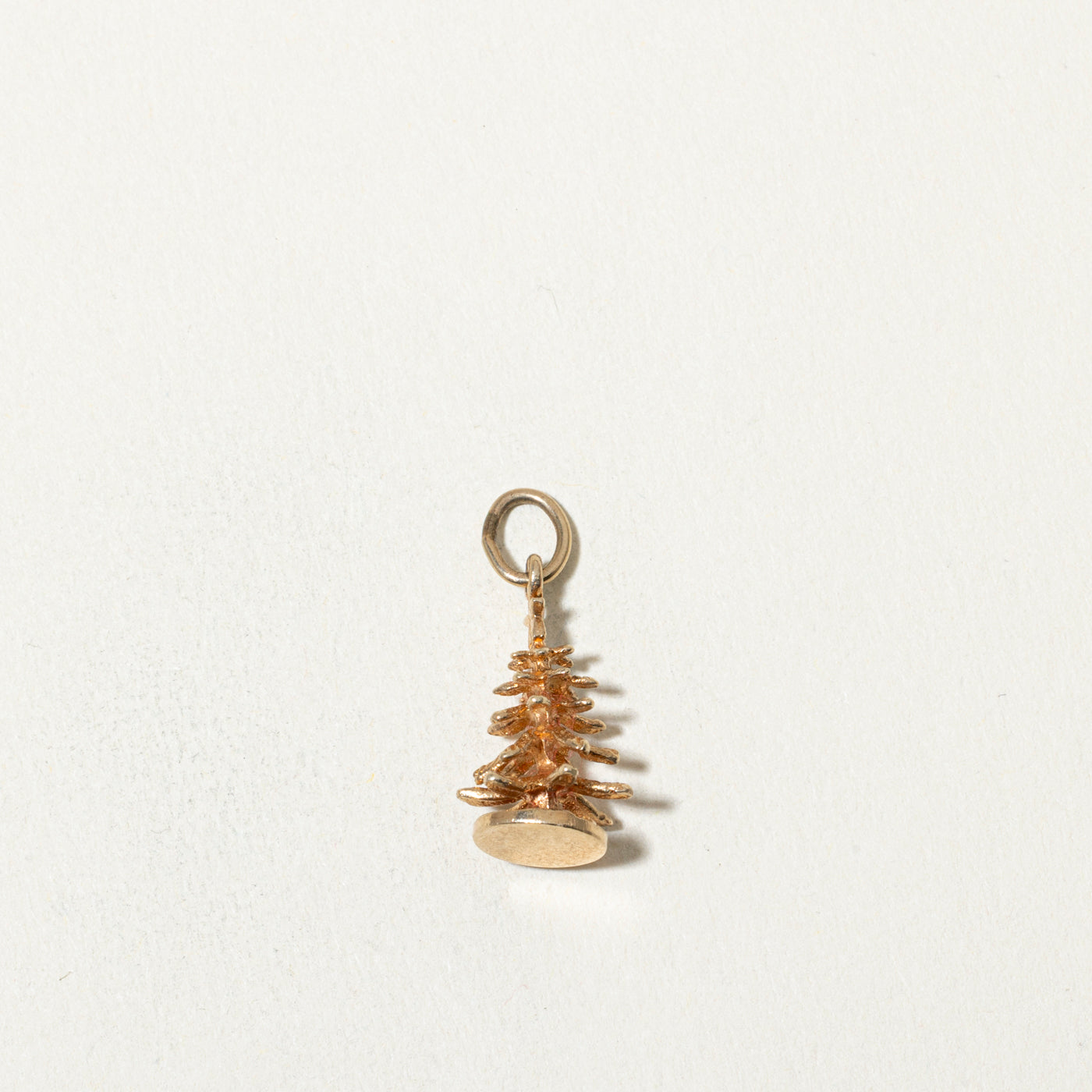10k Pine Tree Charm