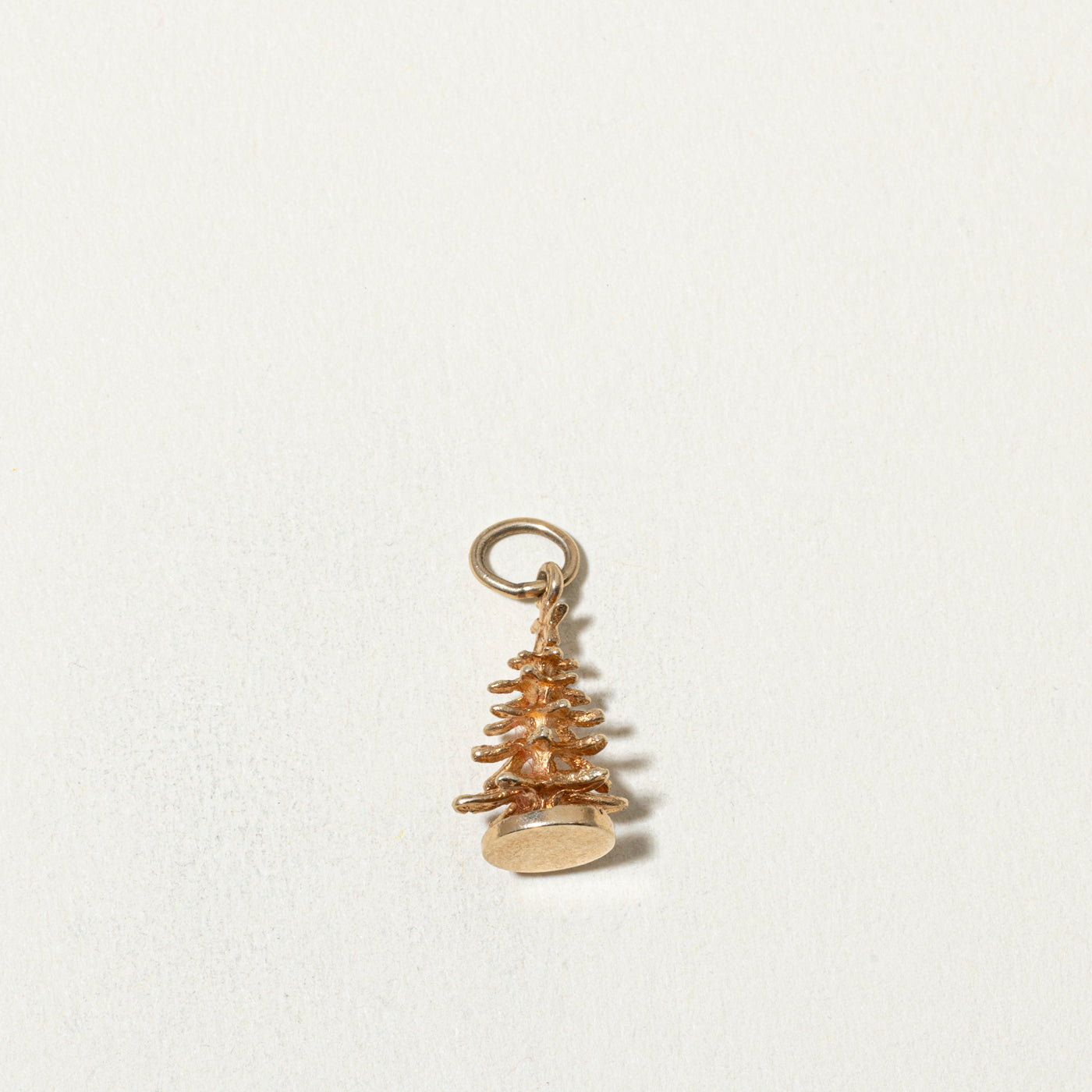 10k Pine Tree Charm
