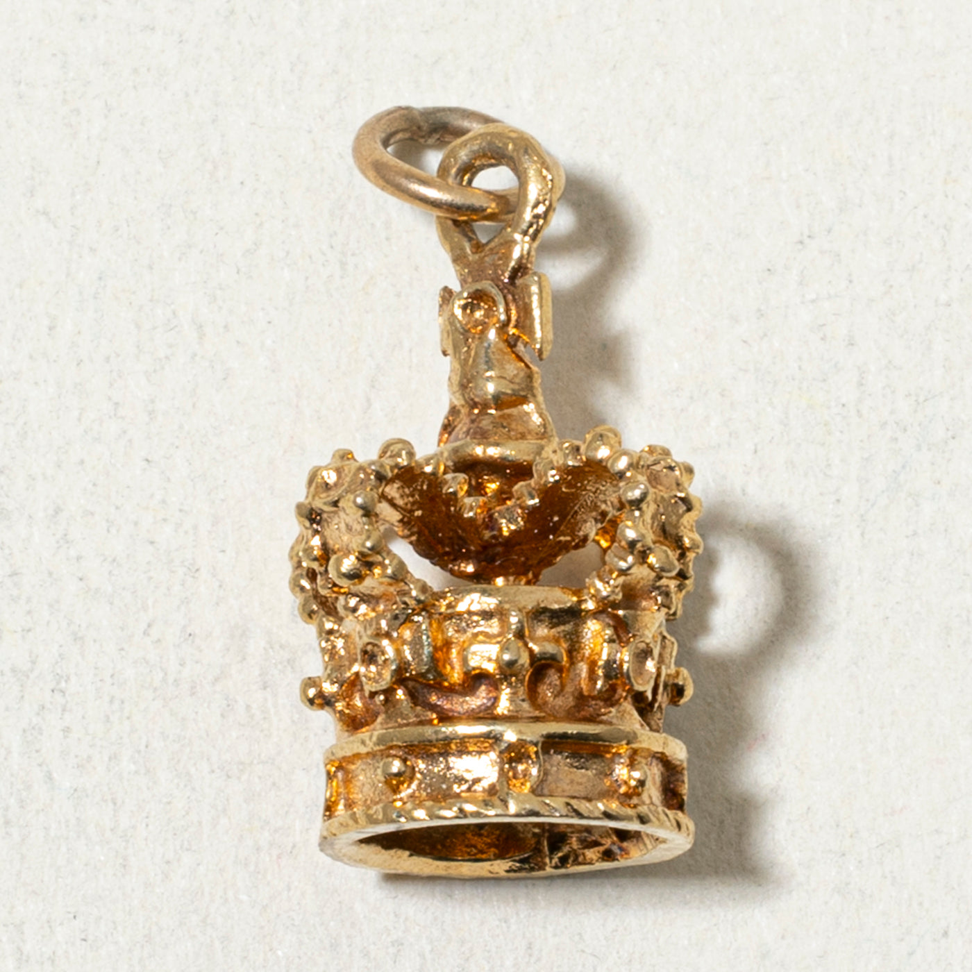 10k Crown Charm