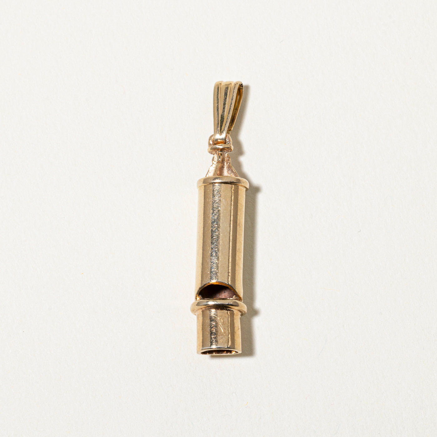 10k Whistle Pendant