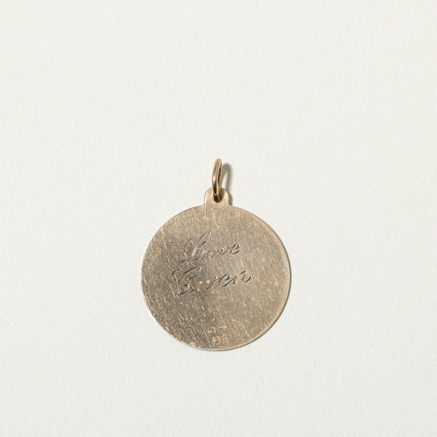 10k Aries Zodiac Pendant