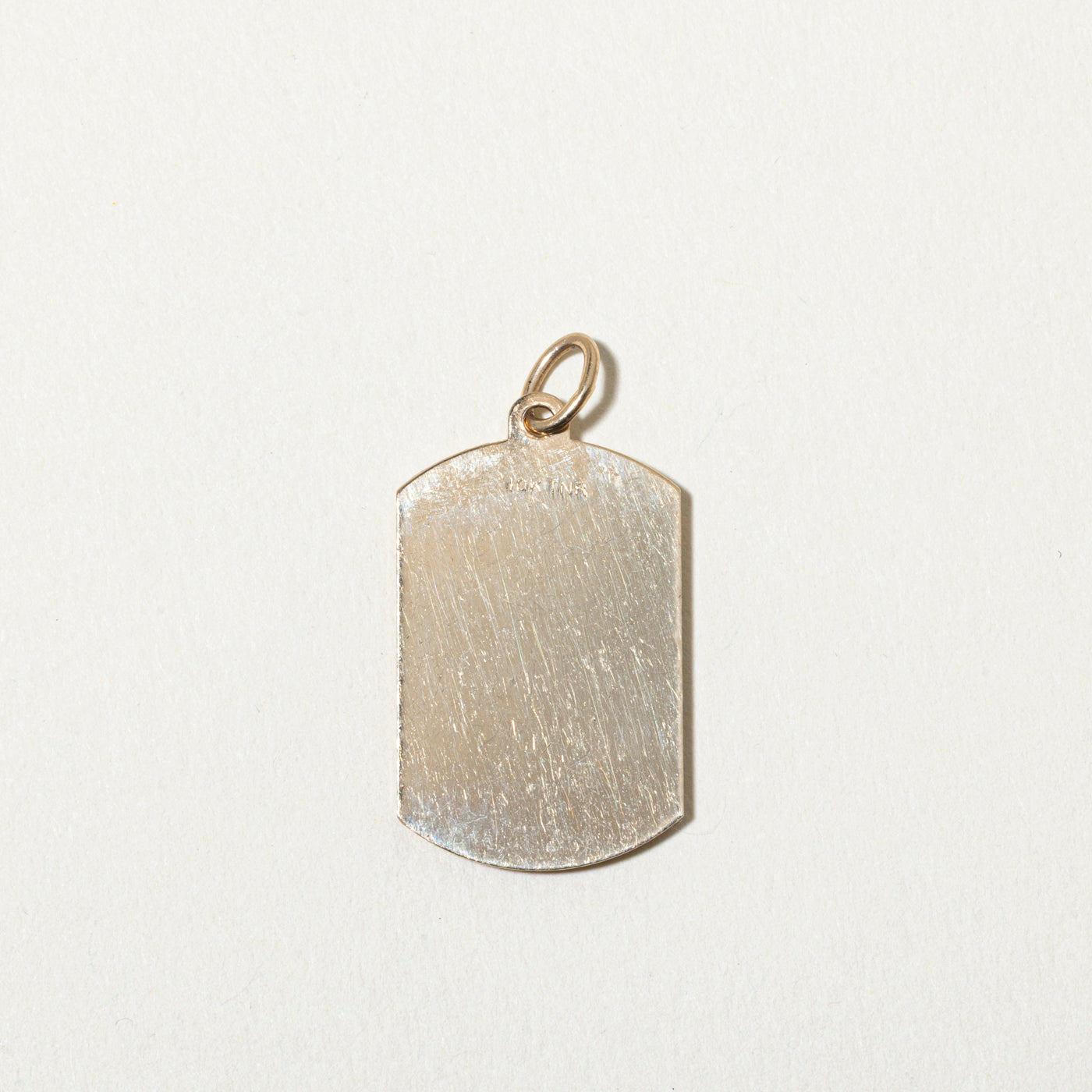 10k Capricorn Zodiac Pendant