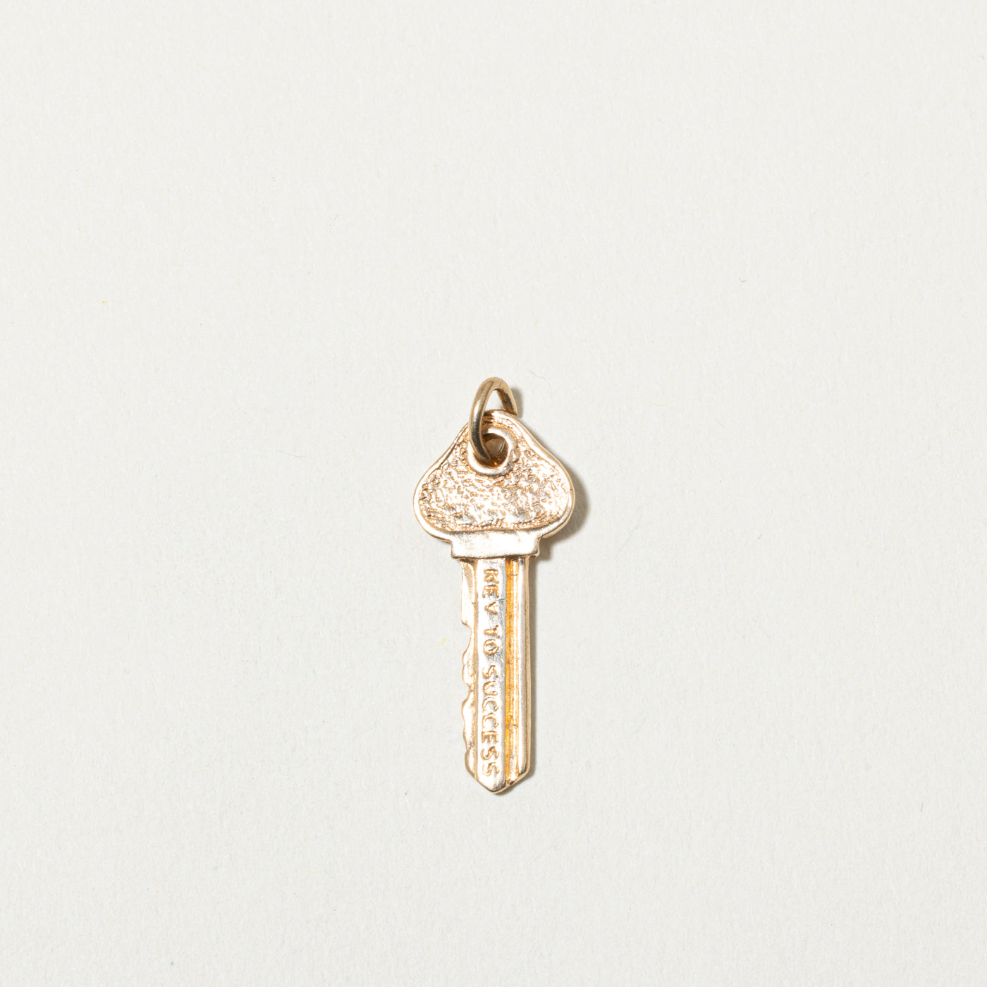 10k Key to Success Charm