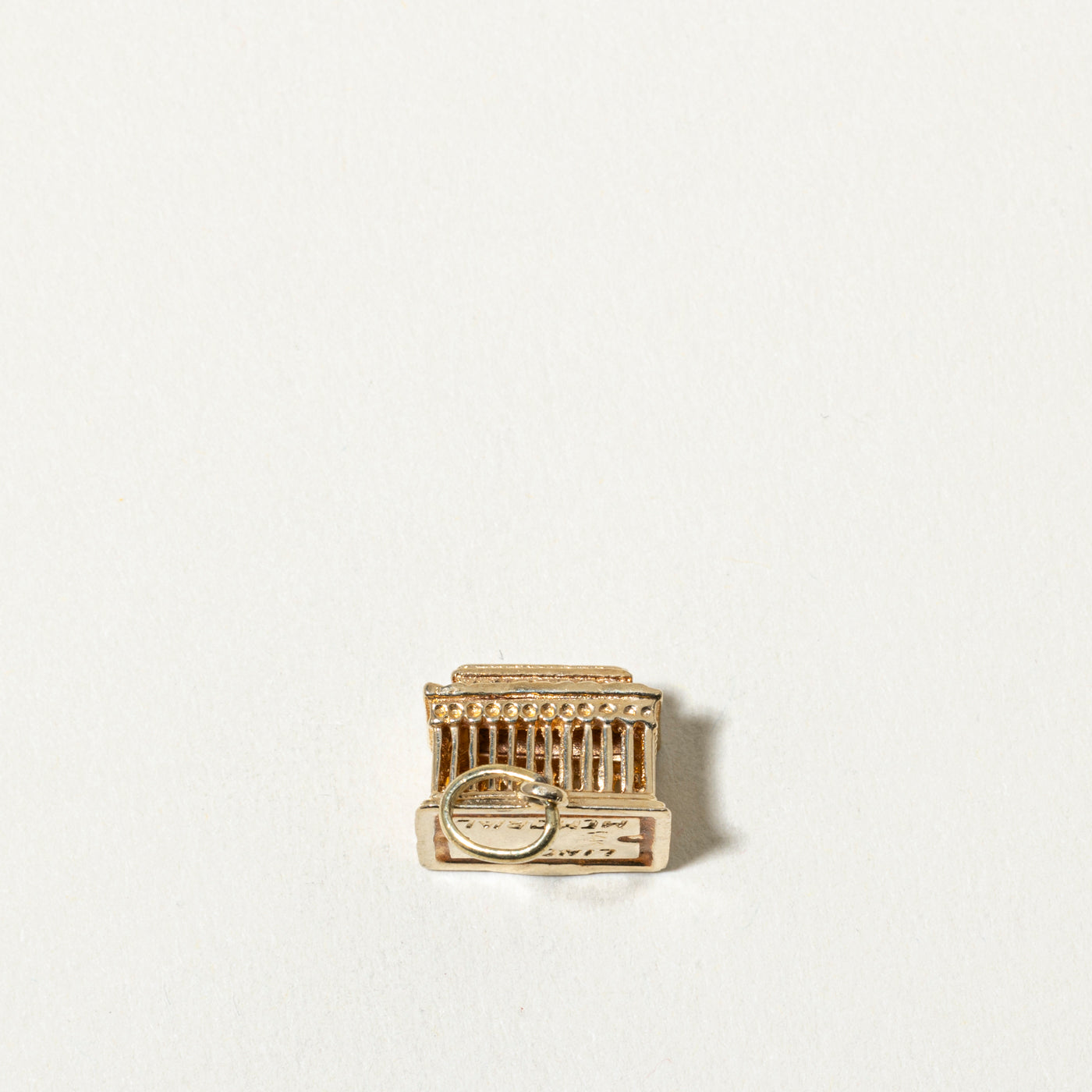 14k Lincoln Memorial Charm