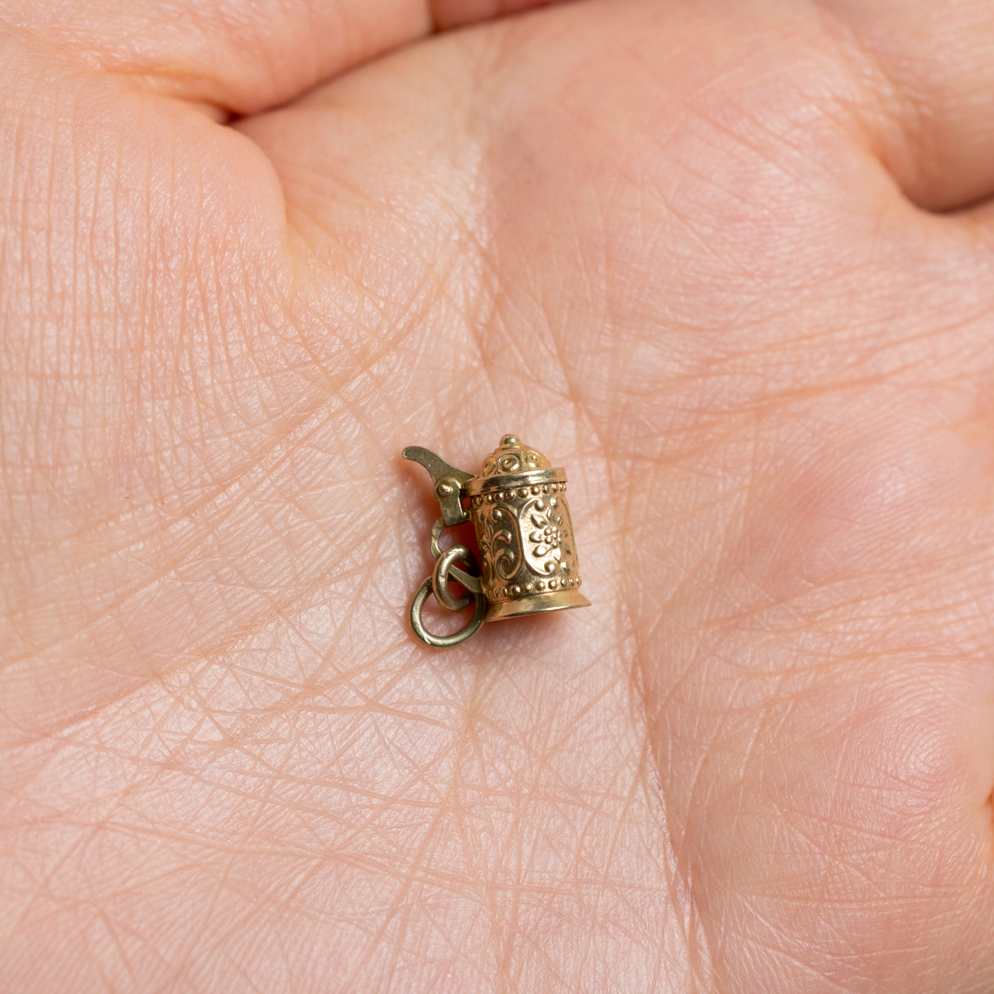14k Beer Stein Charm