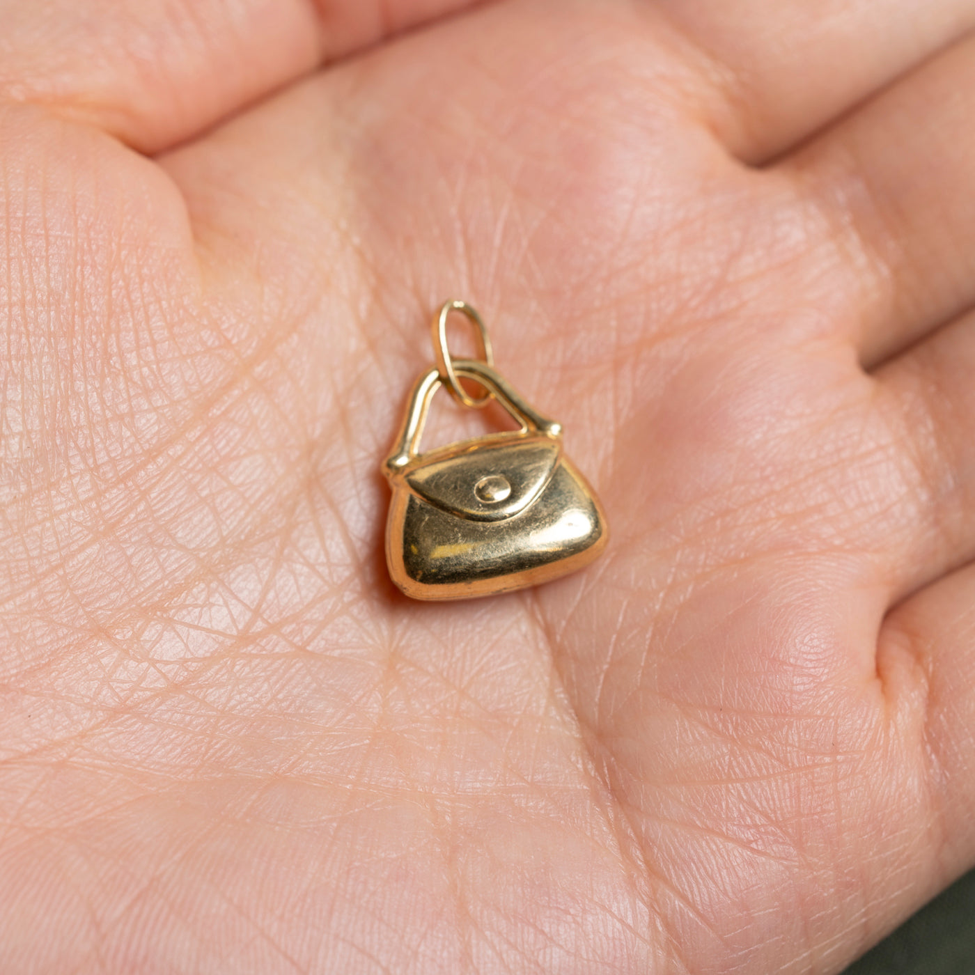 Italian 18k Handbag Charm