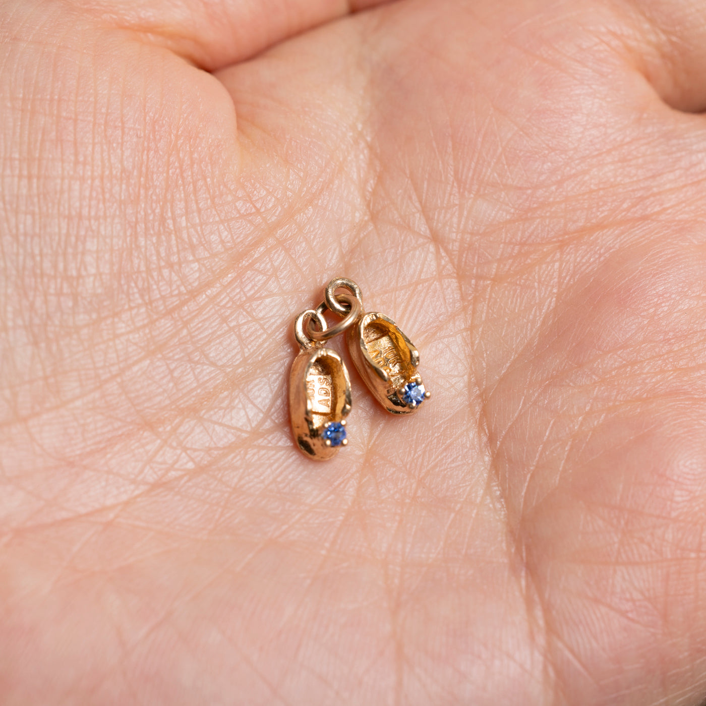 10k Baby Shoes Charm