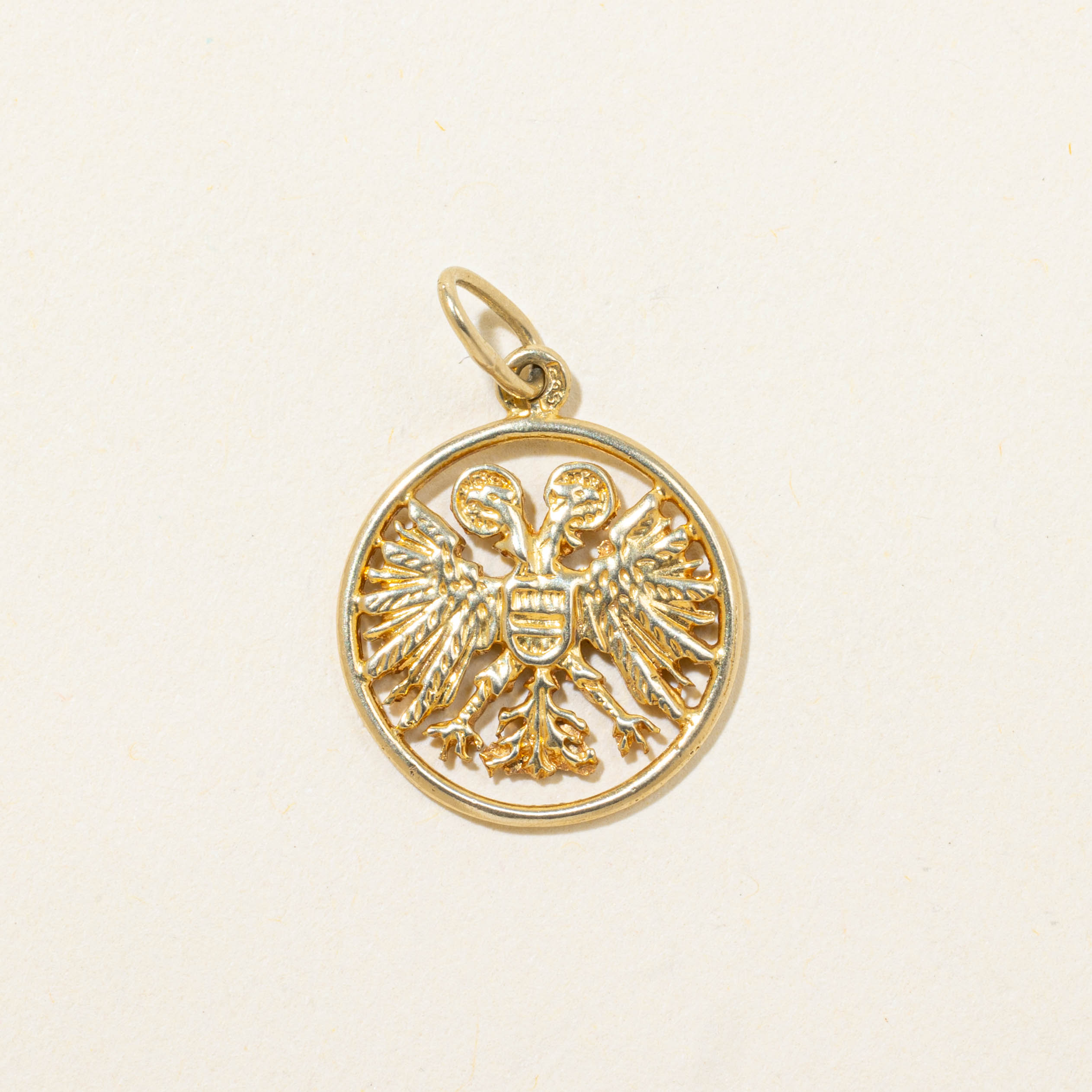 14k State of Austria Pendant