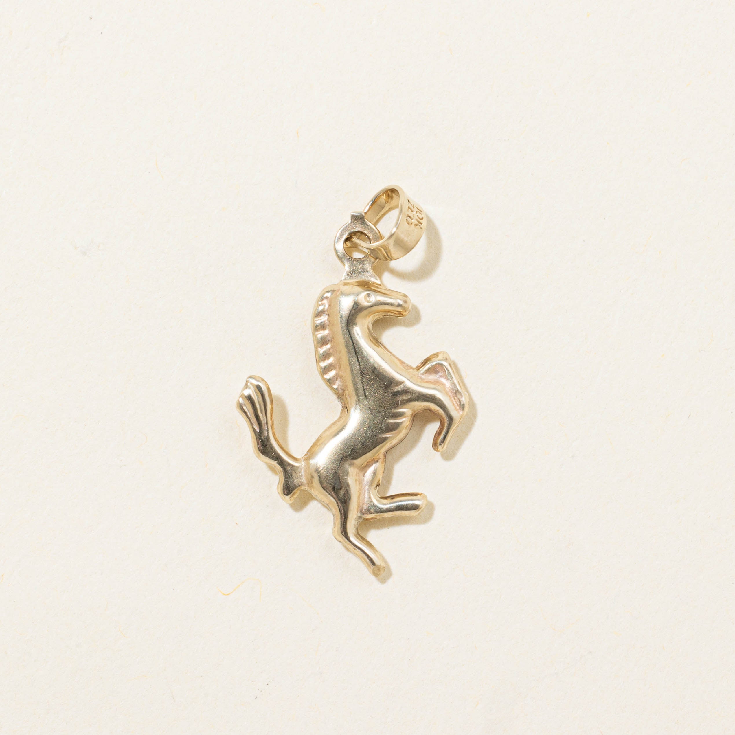 10k Horse Pendant
