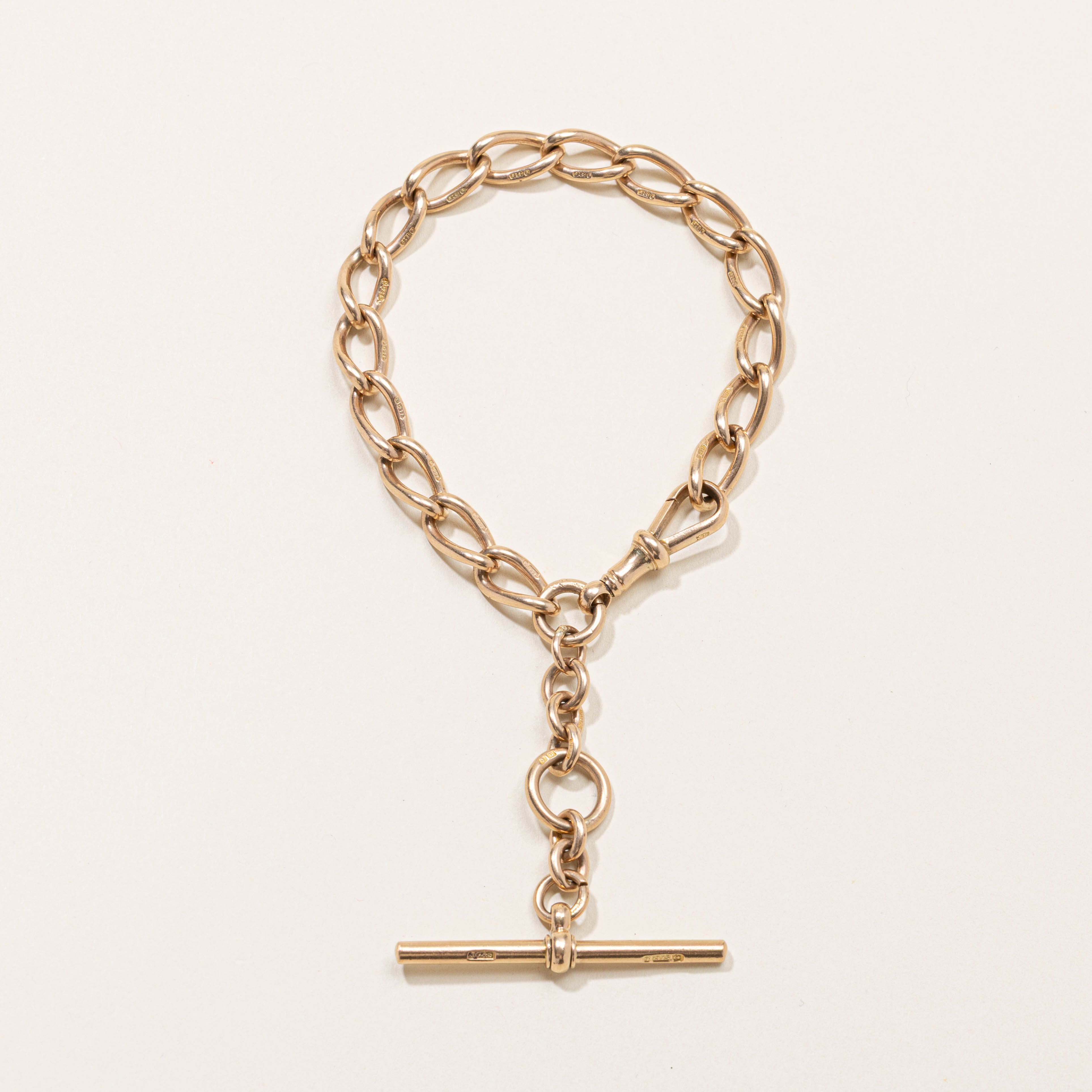 1919 Birmingham 9k Watch Chain | 7.40mm | 8"