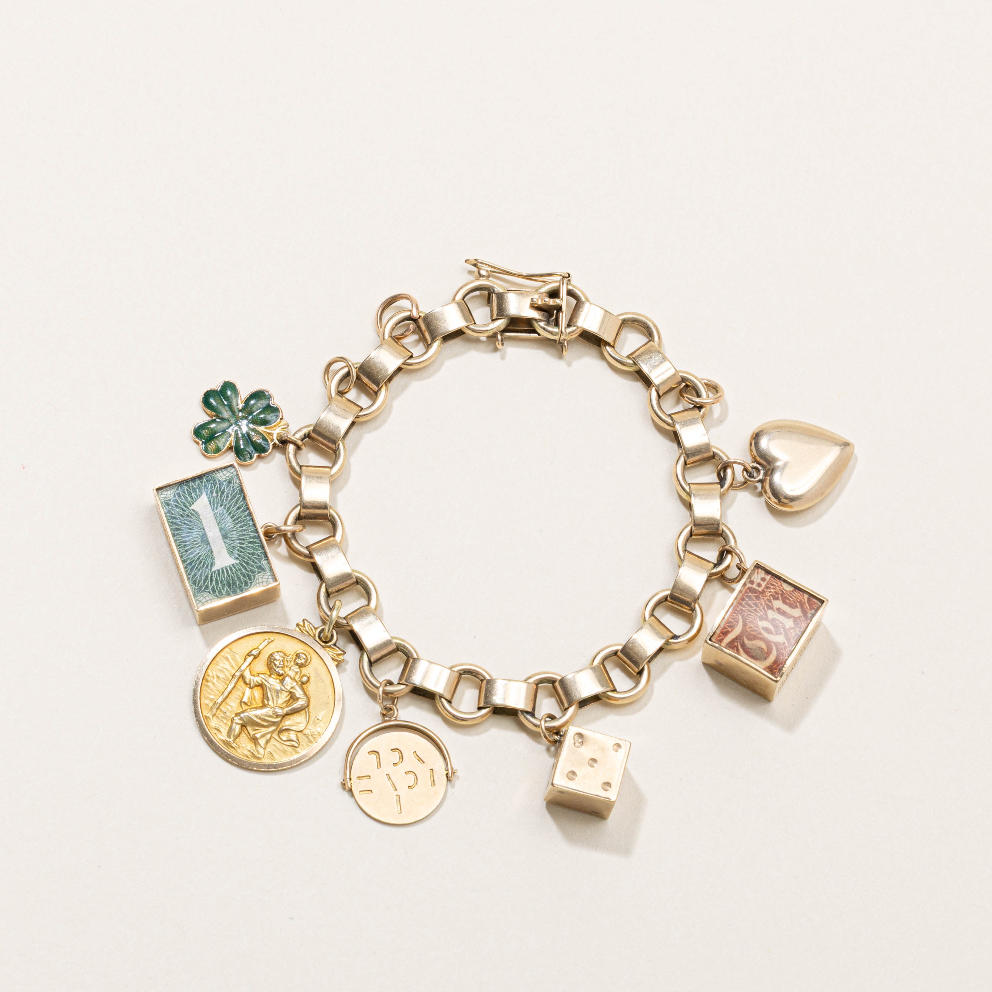 London 9k Charm Bracelet | 7"