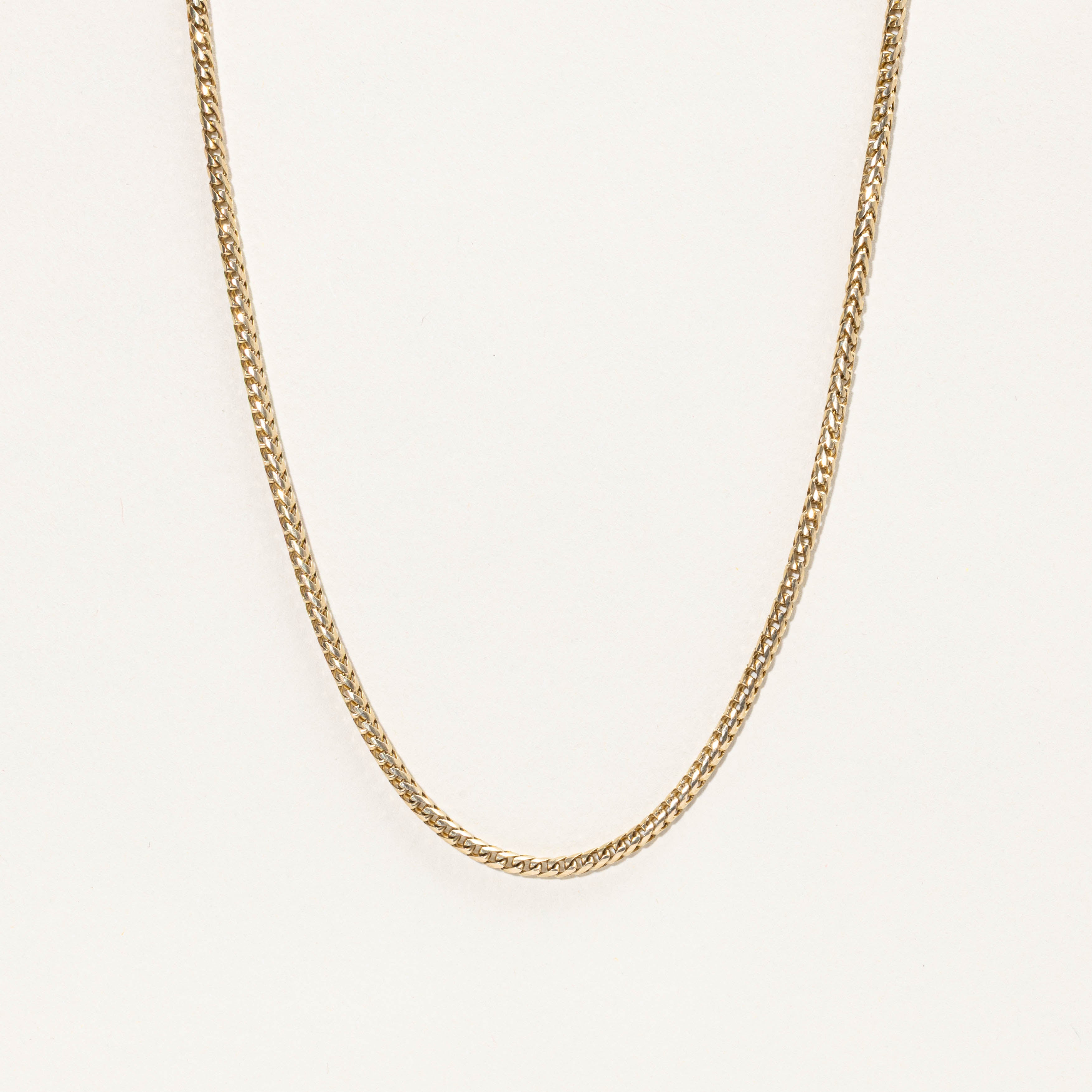 10k Foxtail Chain | 2.20mm | 26.5"
