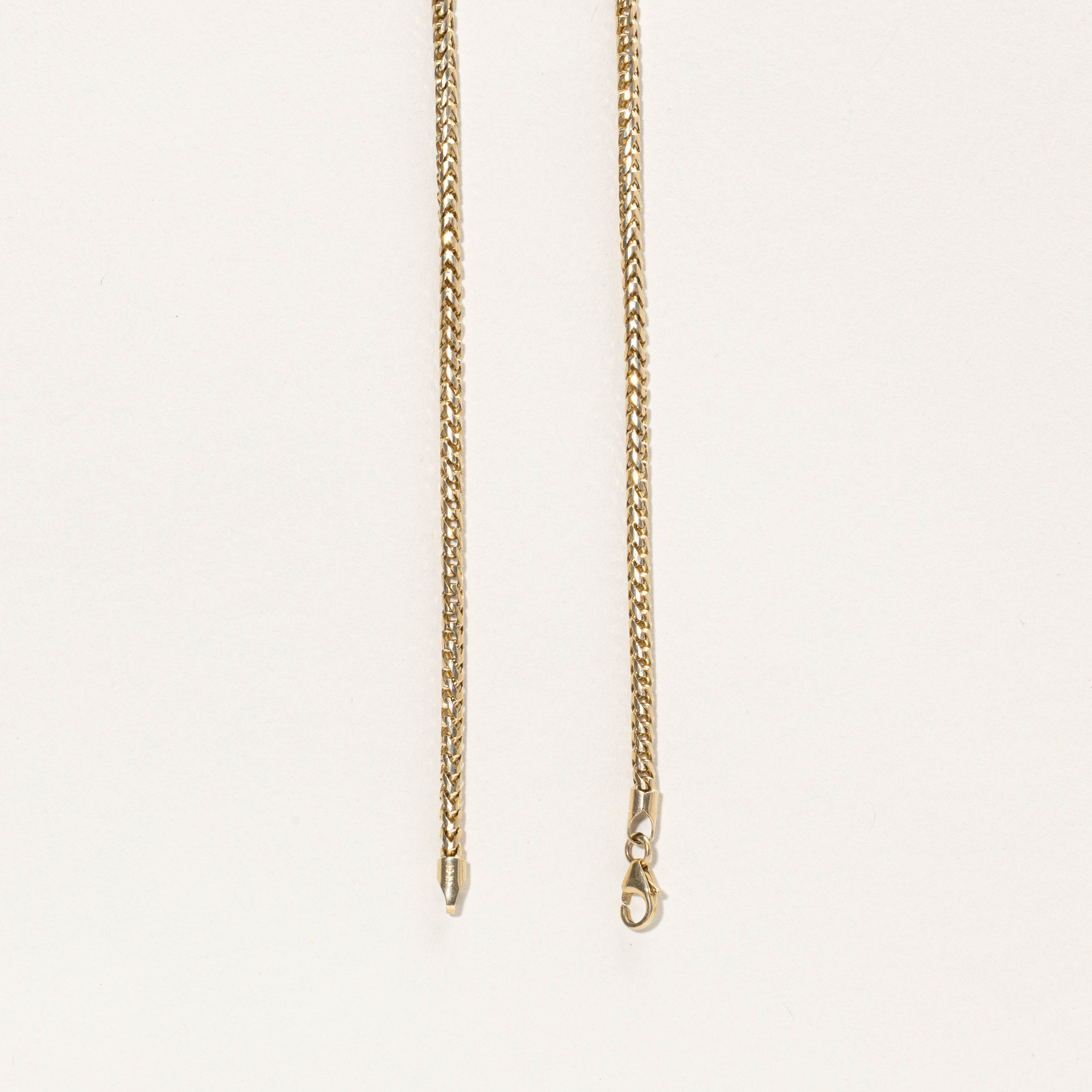 10k Foxtail Chain | 2.20mm | 26.5"