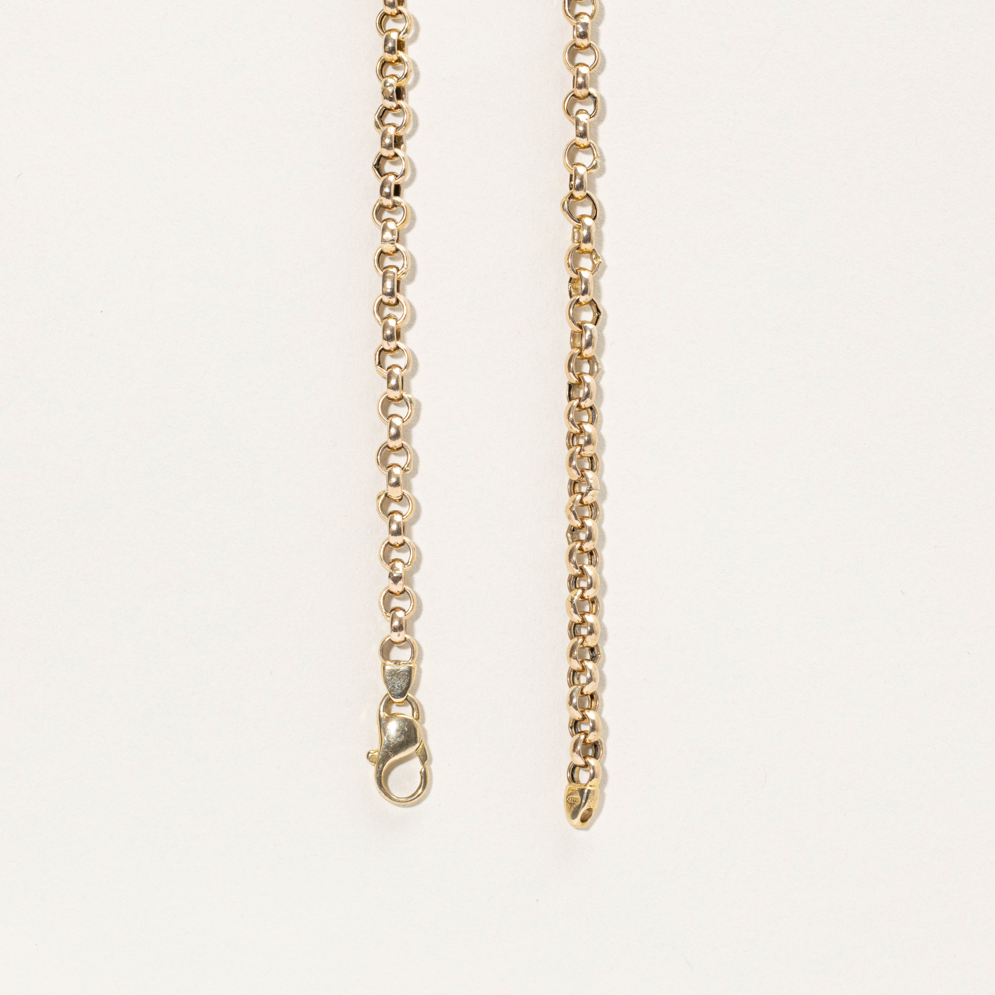 10k Yellow Gold Rolo Chain | 4.75mm | 18"