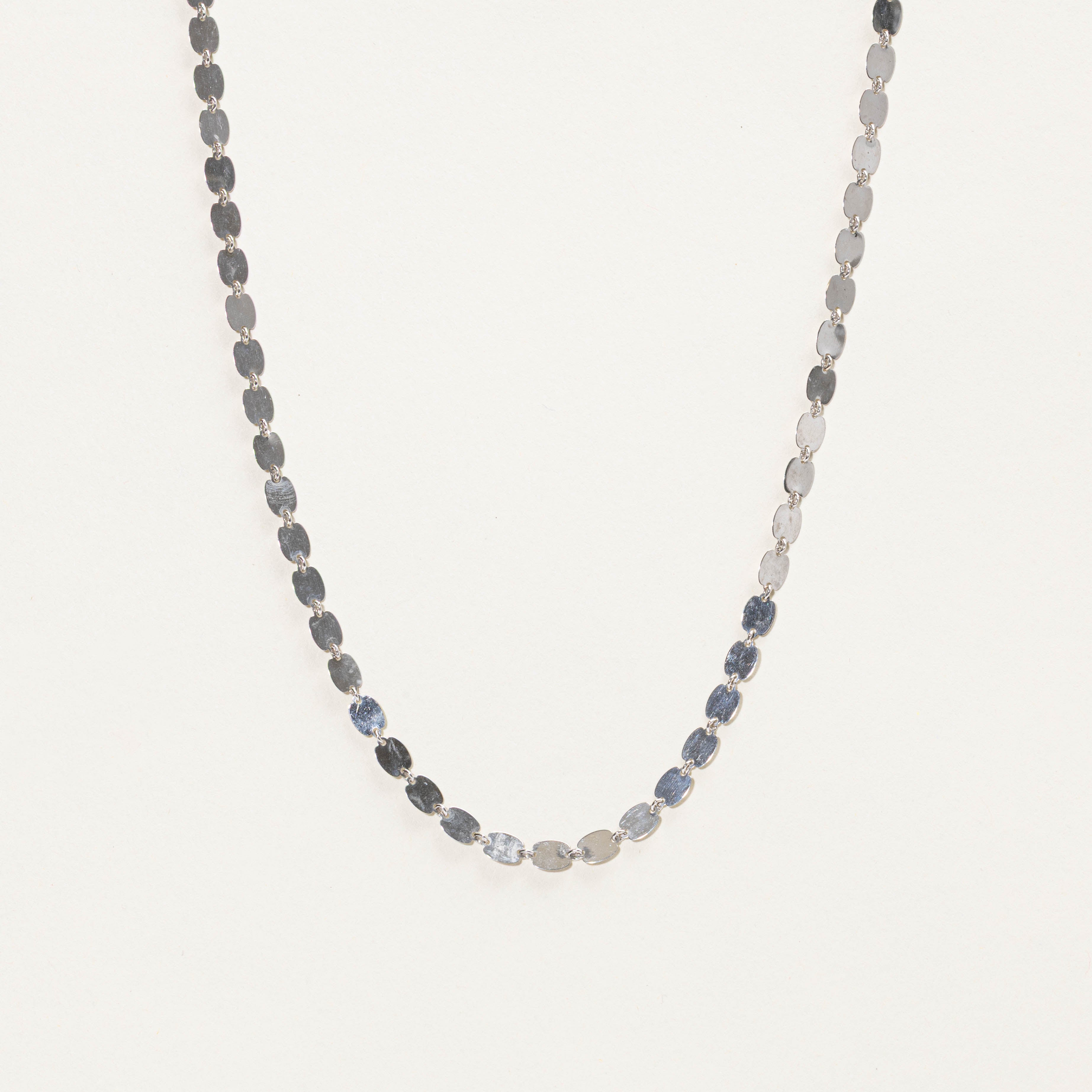 Italian 14k Oval Flat Link Chain | 4.5mm | 18"